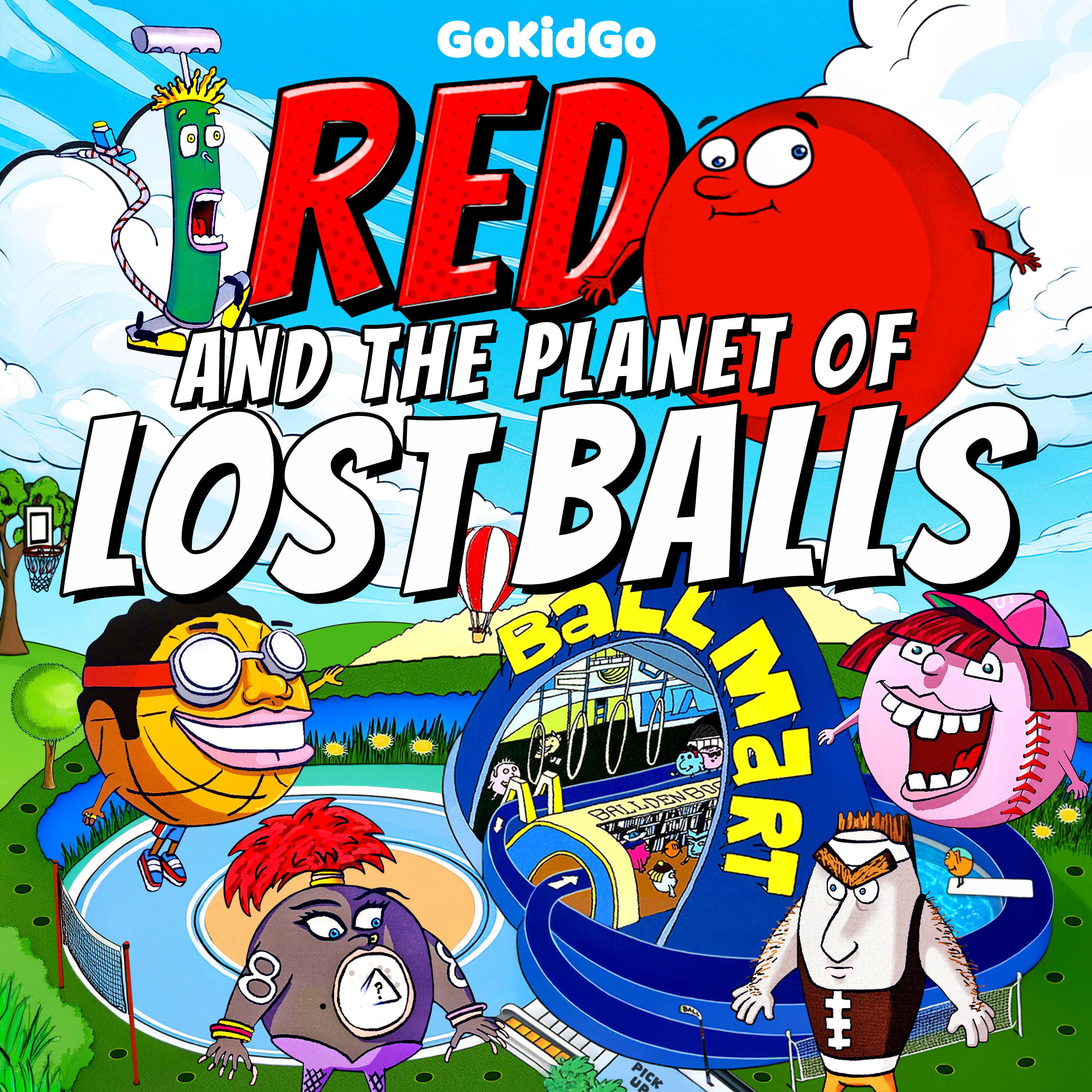 Red and the Planet of Lost Balls cover art