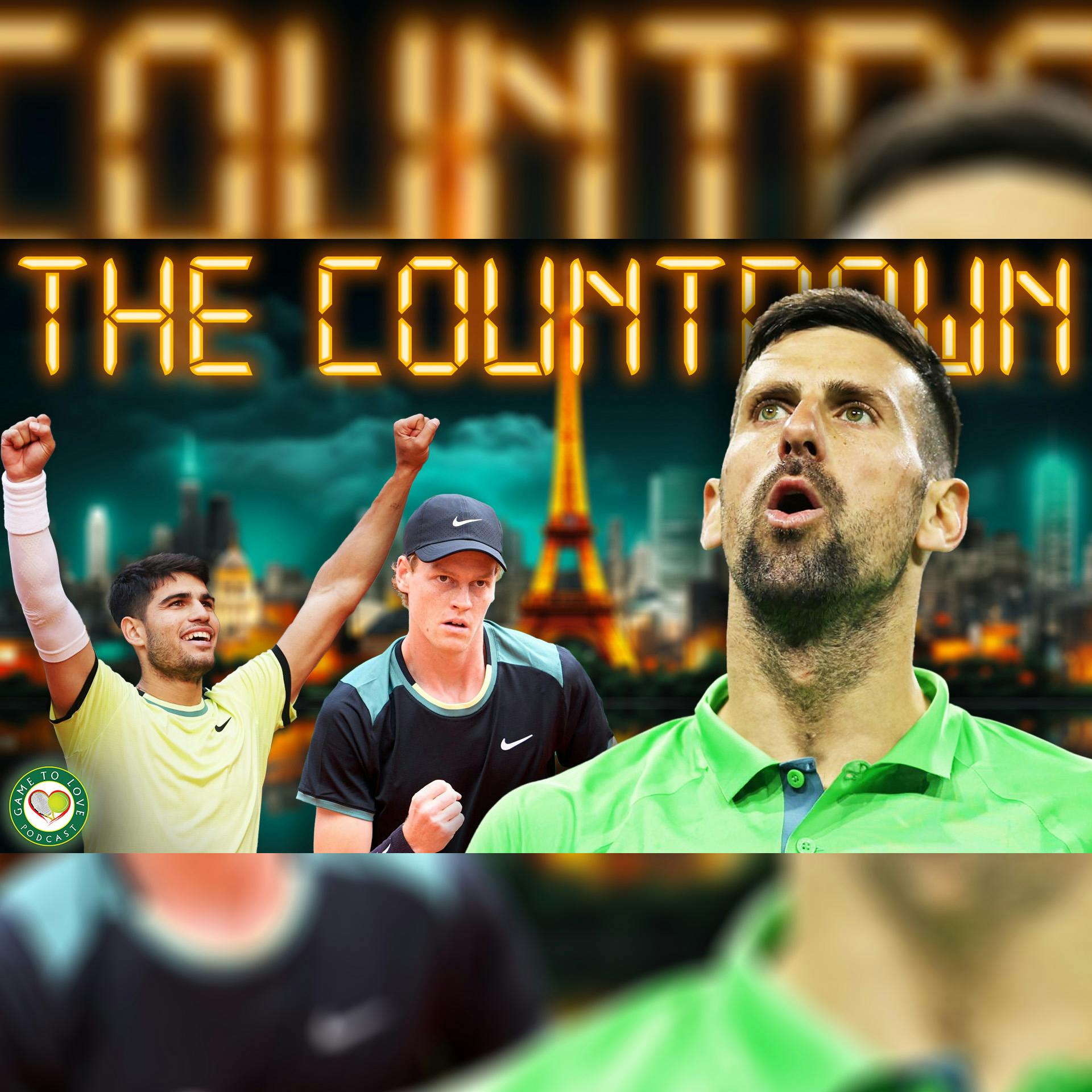 Is Djokovic FAVOURITE now Sinner & Alcaraz Injured? | The Countdown to Roland Garros 2024 | GTL Tennis Podcast