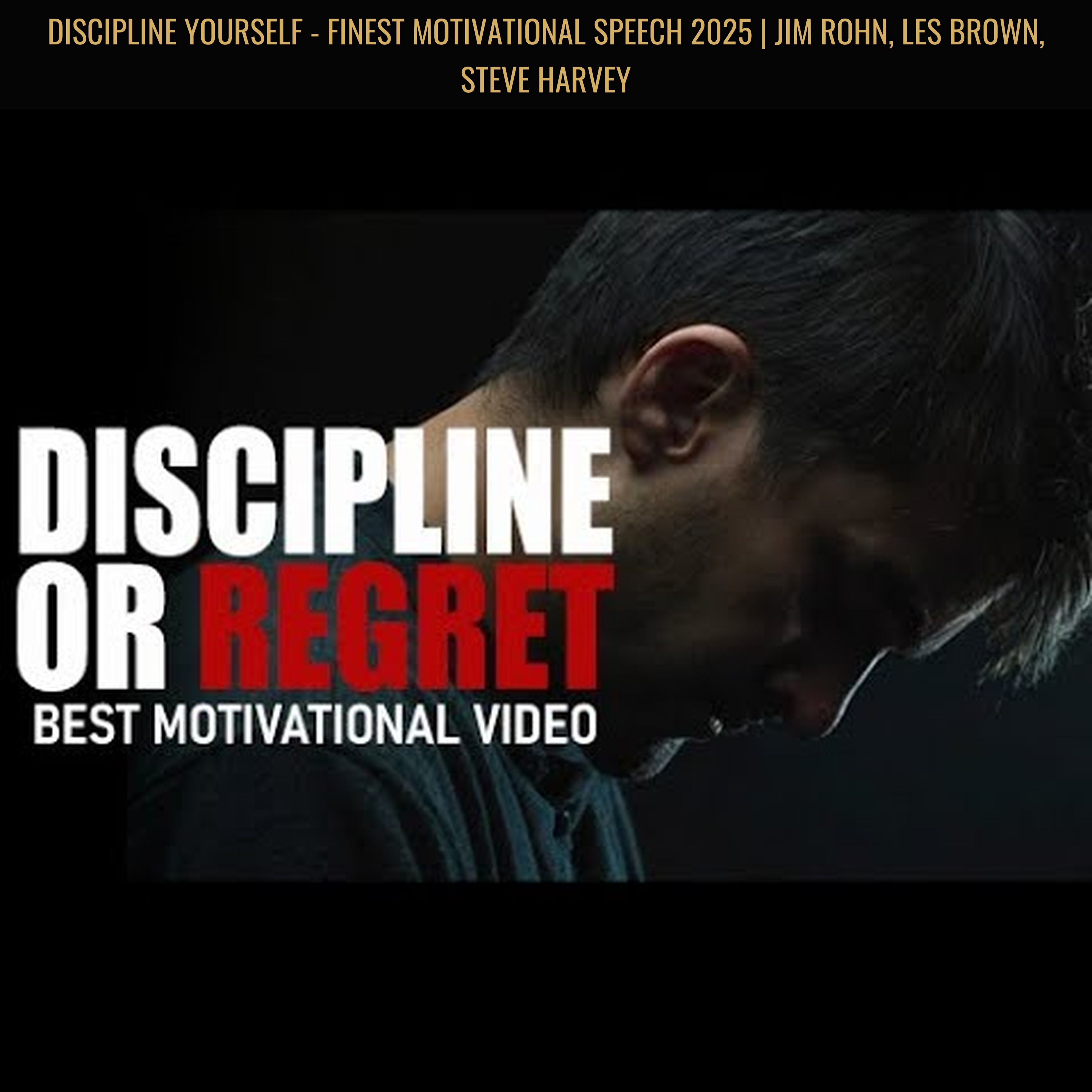 DISCIPLINE YOURSELF - Finest Motivational Speech 2025 | Jim Rohn, Les Brown, Steve Harvey
