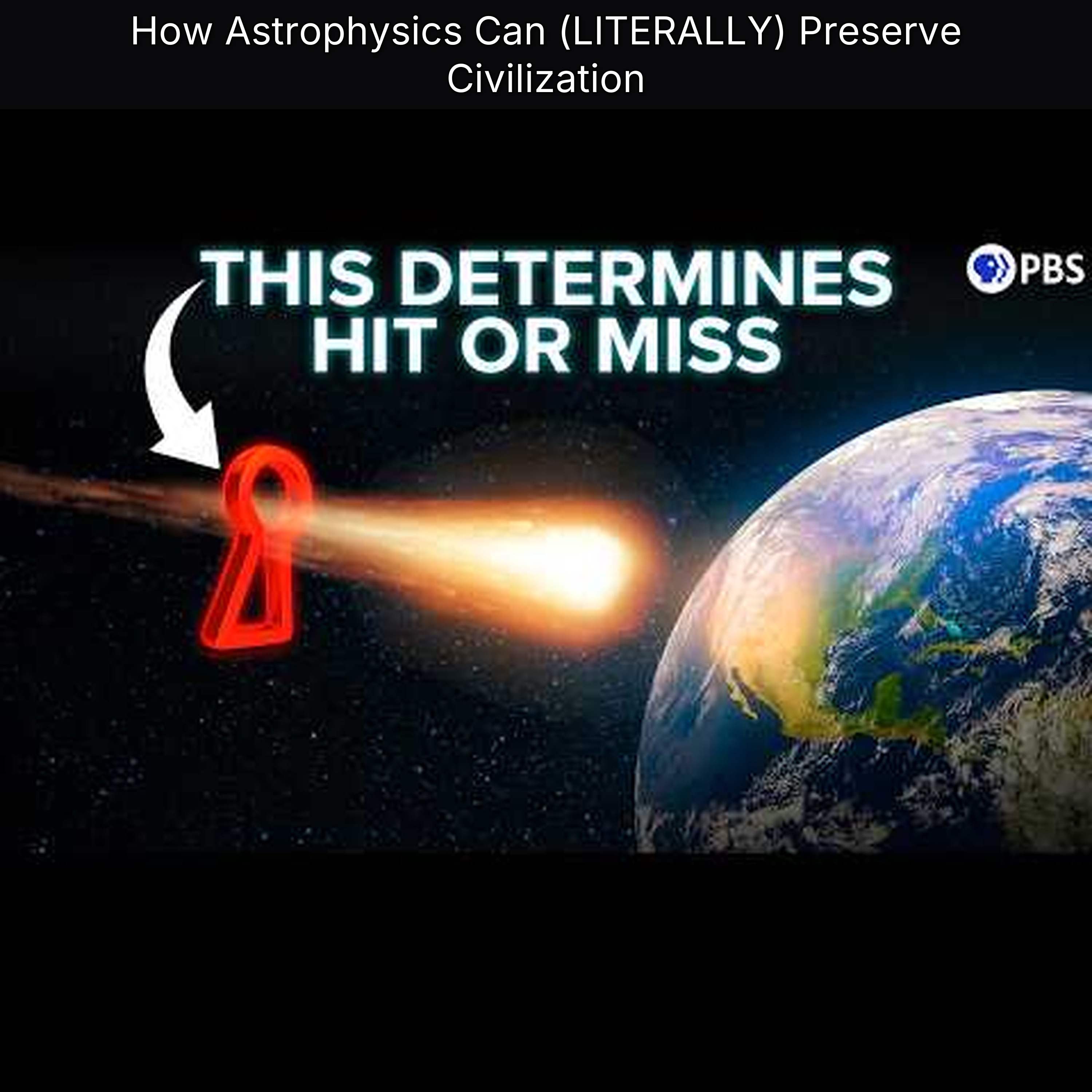 How Astrophysics Can (LITERALLY) Preserve Civilization