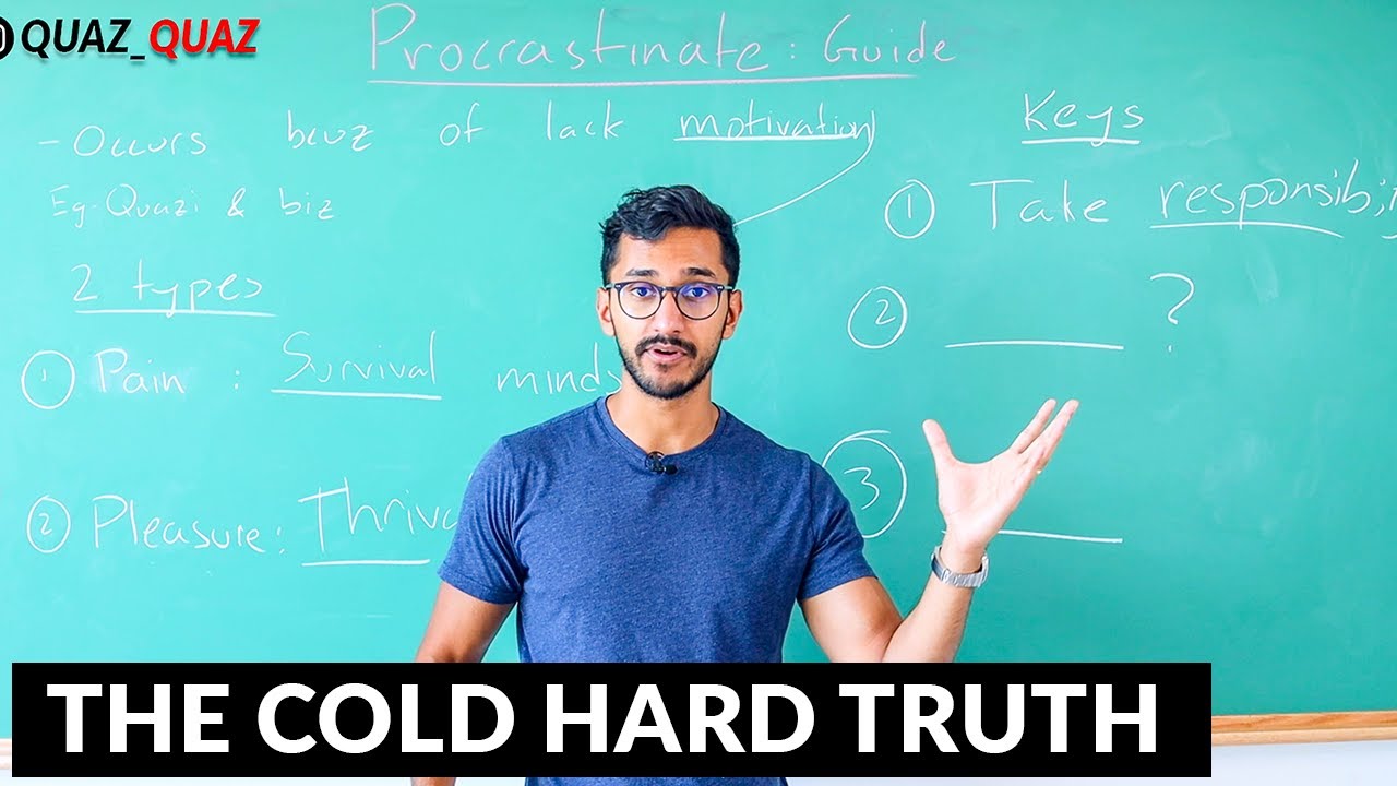 How To End Procrastination: The Comprehensive Guide (What they won't tell you) | Quazi Johir