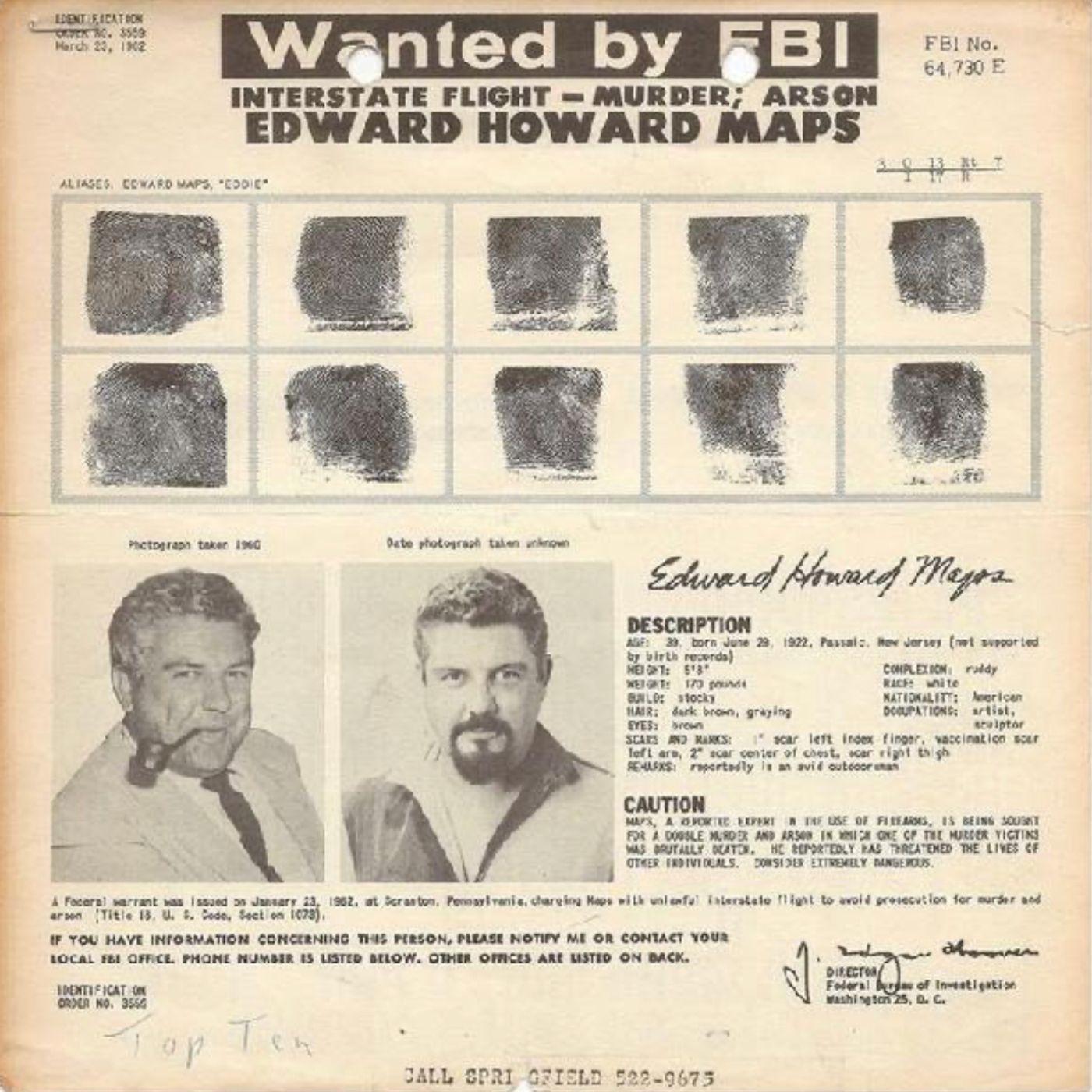 72. Edward Maps: The Beatnik that Beat Feet...Or Did He?