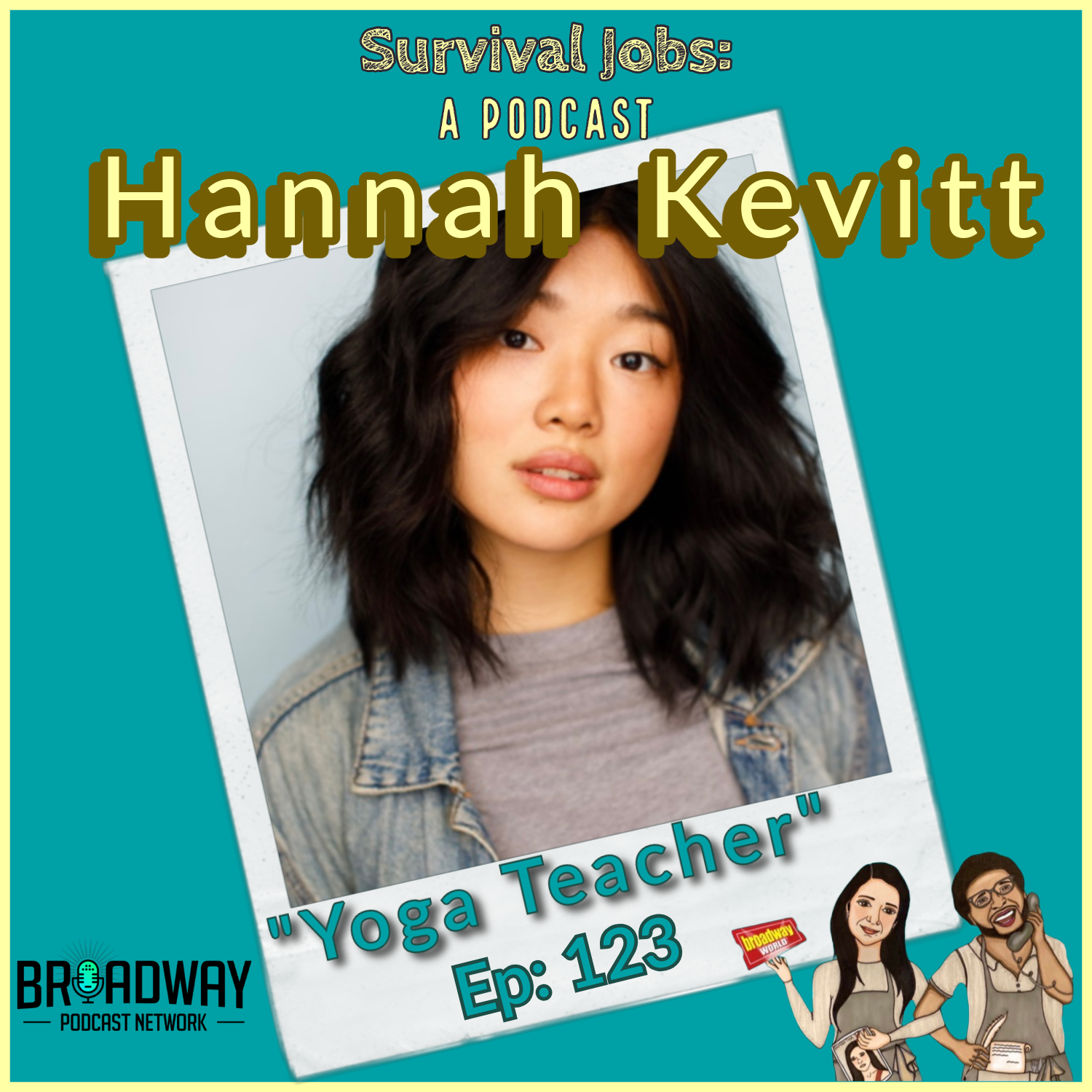 Episode 123 | Hannah Kevitt: "Yoga Teacher" episode artwork