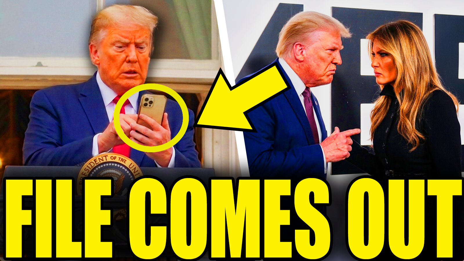 Trump Tries To Hide Melania Files As Marriage Collapses episode artwork