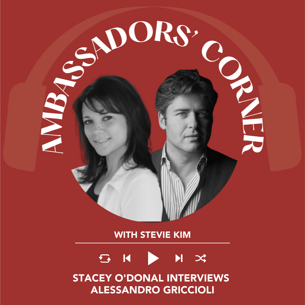 Stacey O'Donal interviews Alessandro Griccioli | Clubhouse Ambassadors’ Corner