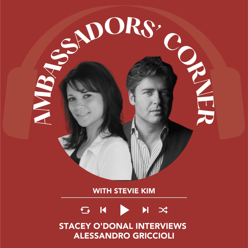 Ep. 2041 Stacey O'Donal interviews Alessandro Griccioli | Clubhouse Ambassadors’ Corner