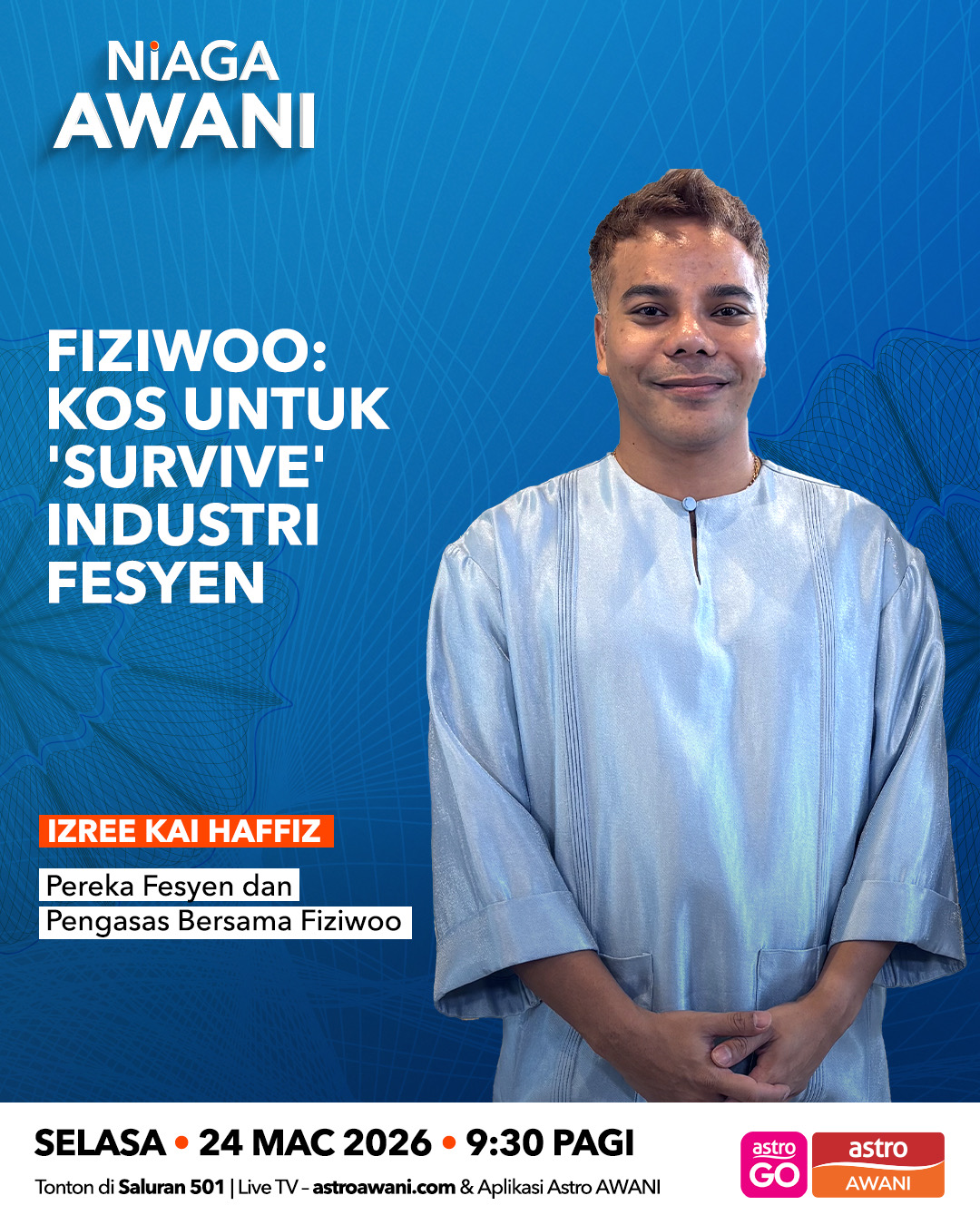 Lebaran Niaga AWANI: Fiziwoo | Kos untuk ‘survive’ industry fesyen