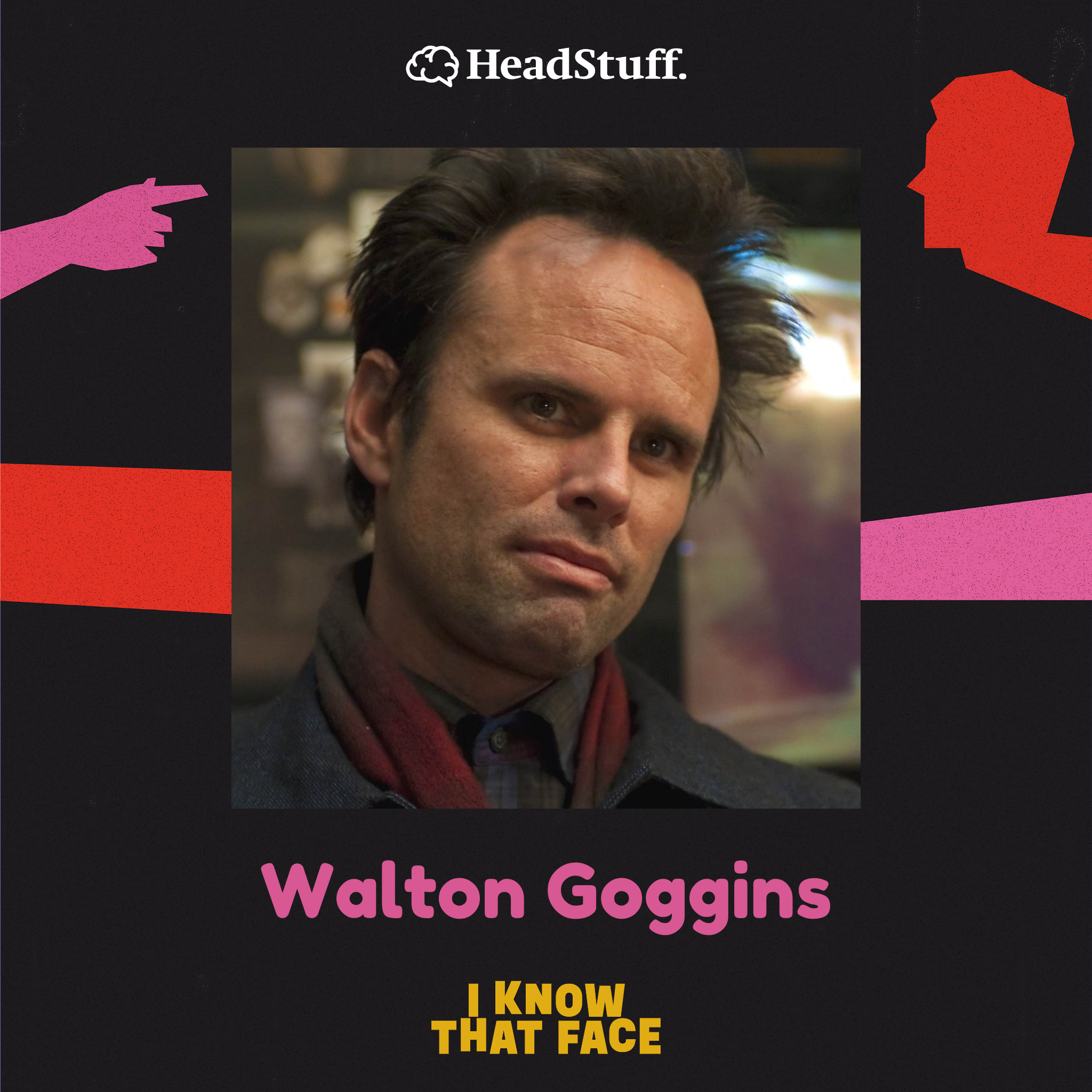 Walton Goggins podcast artwork