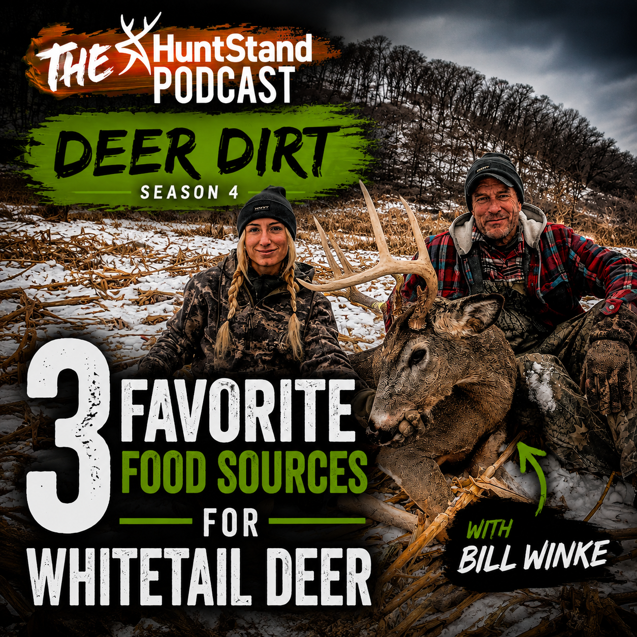 #261 -3 Favorite Food Sources for Whitetail Deer | DEER DIRT with Bill Winke episode artwork