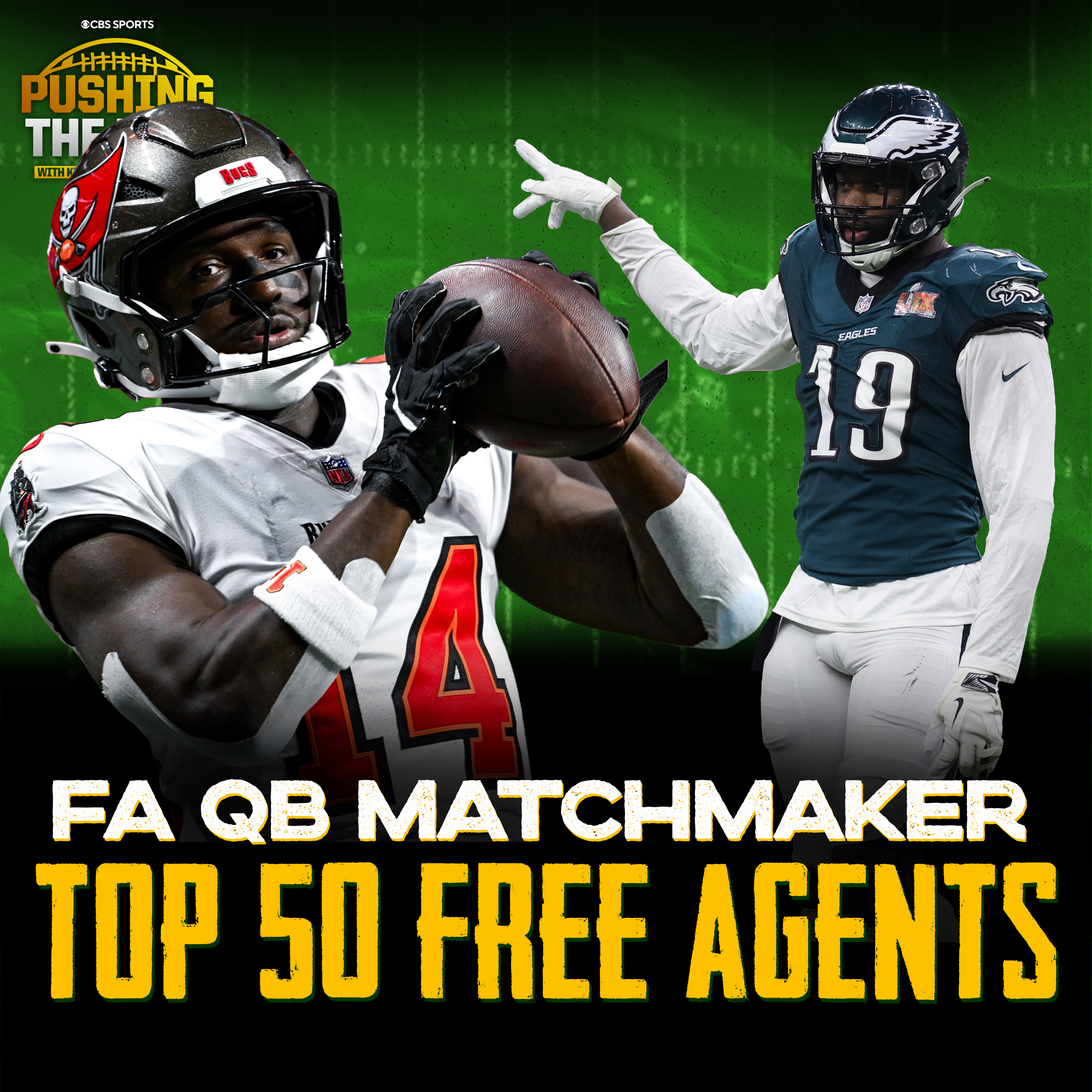 Free Agent QB Matchmaker, Naming the Top 50 Free Agents + Mailbag