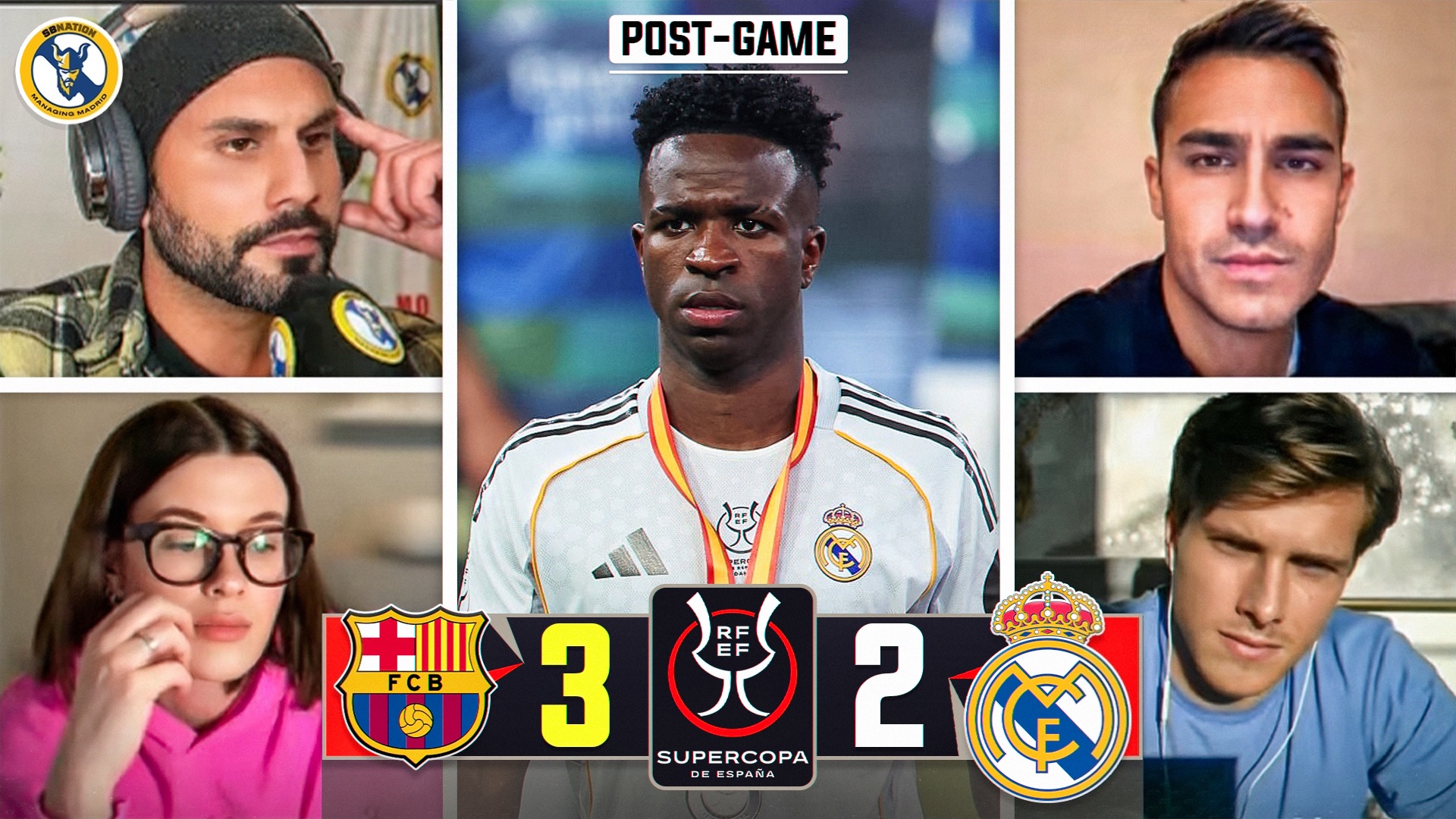 Barca vs Real Madrid, Super Cup Final Post-game, Jan 11