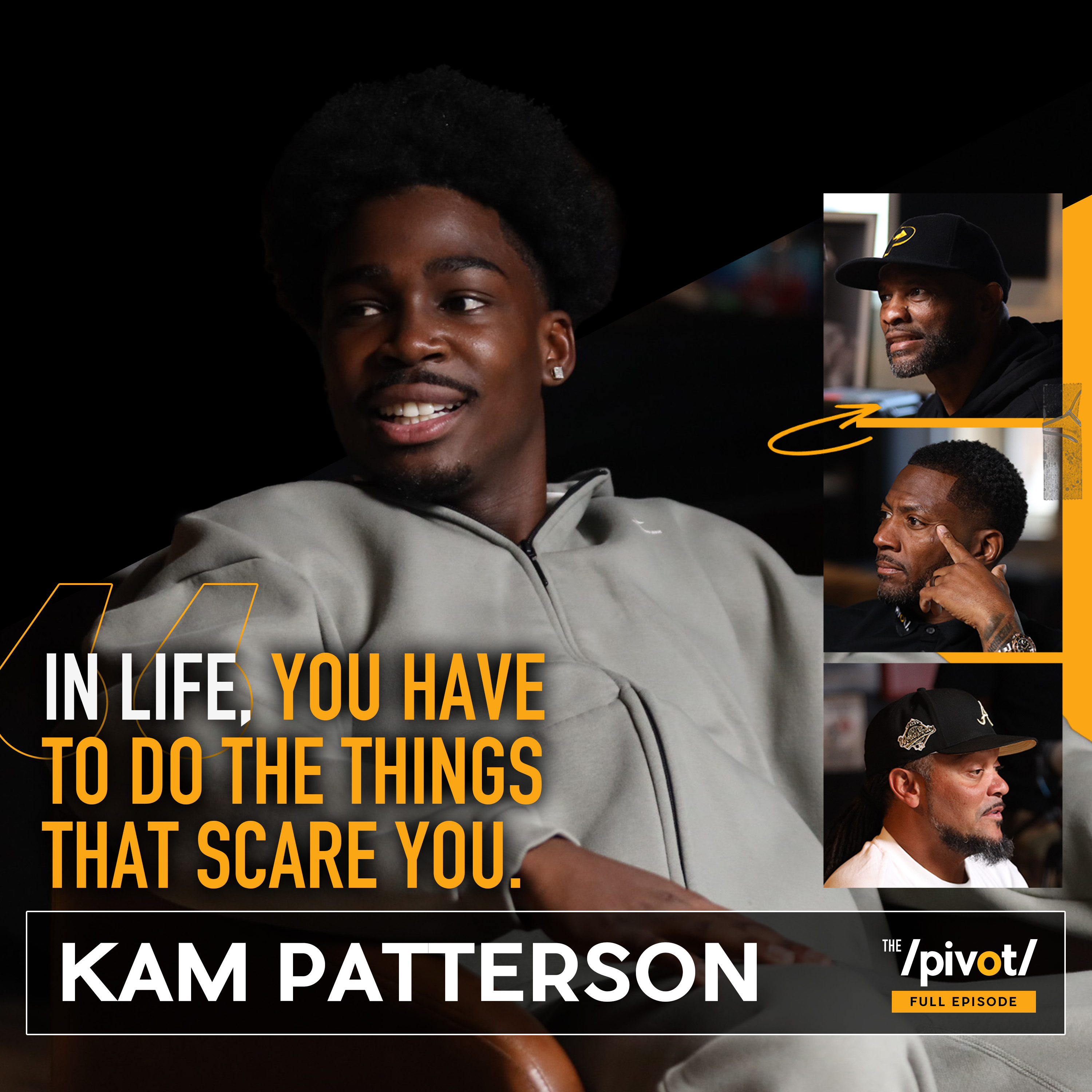 Kam Patterson rising comedy star on Kill Tony secrets, Kevin Hart, Tony Hinchcliffe, finding his voice, handling fame, betting on himself, lessons from his father, comedy, acting, failure, growth, and why you have to do the things that scare you