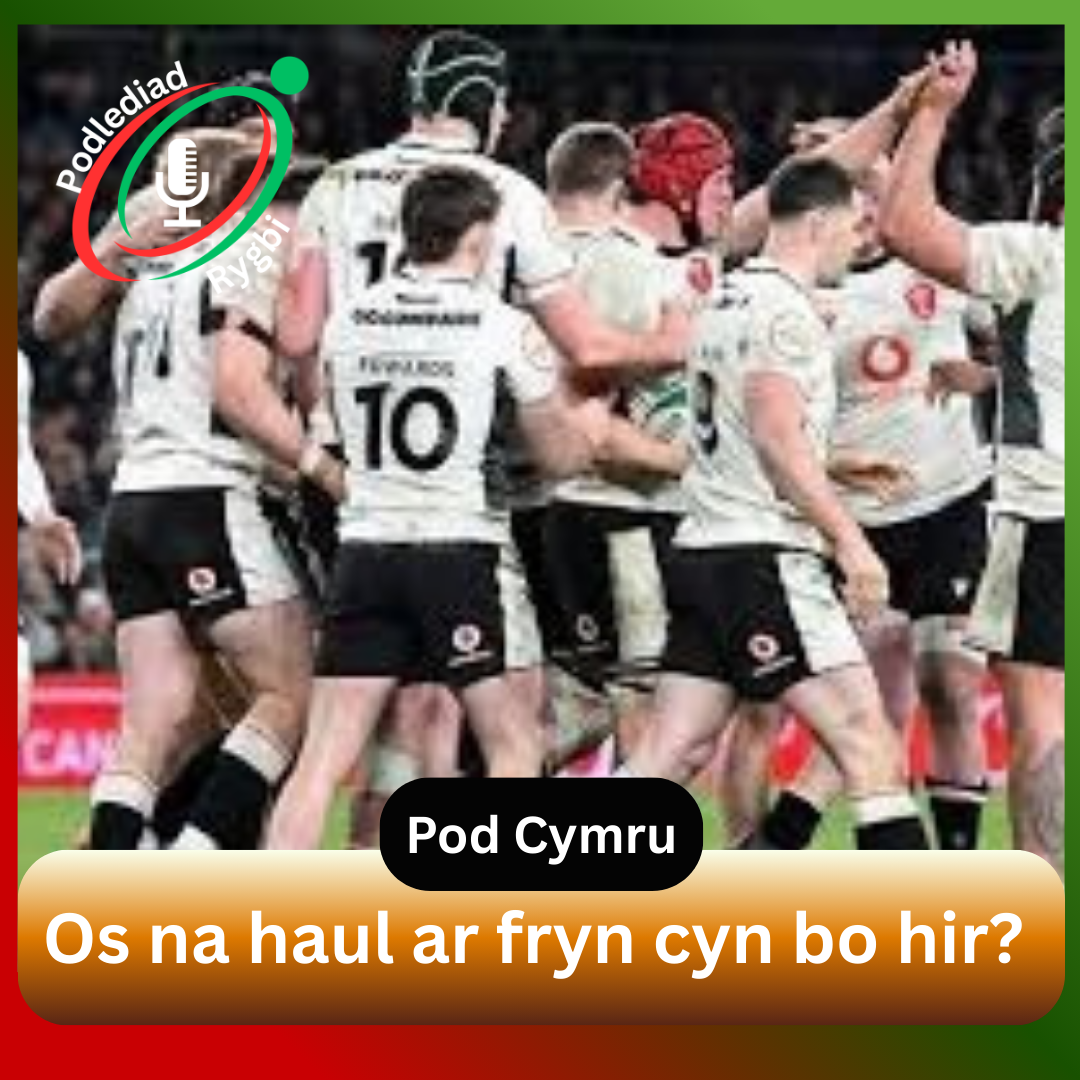 Os na haul ar fryn cyn bo hir? 