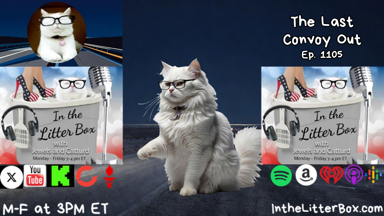 THE LAST CONVOY OUT | In the Litter Box w/ Jewels & Catturd – Ep. 1105 – 9/30/2026