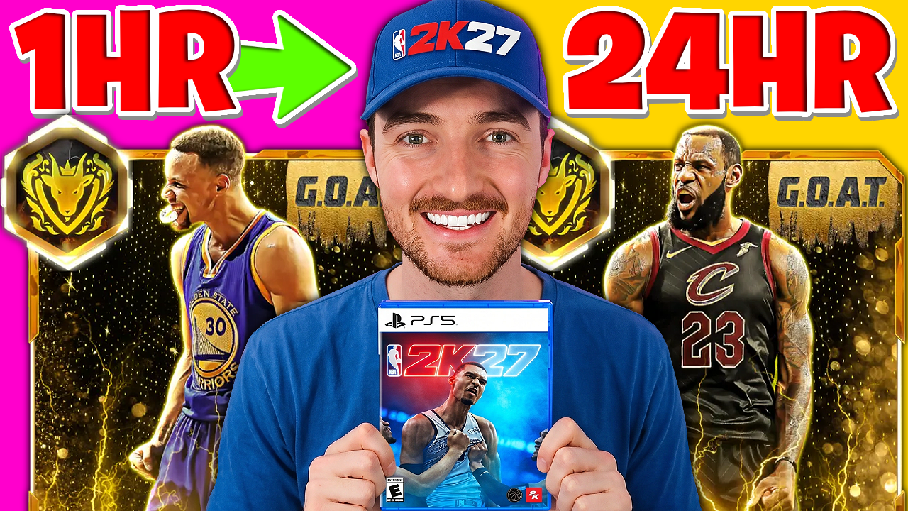 I Built an NBA 2K27 God Squad in 24 HOURS on NBA 2K26 MyTEAM episode artwork