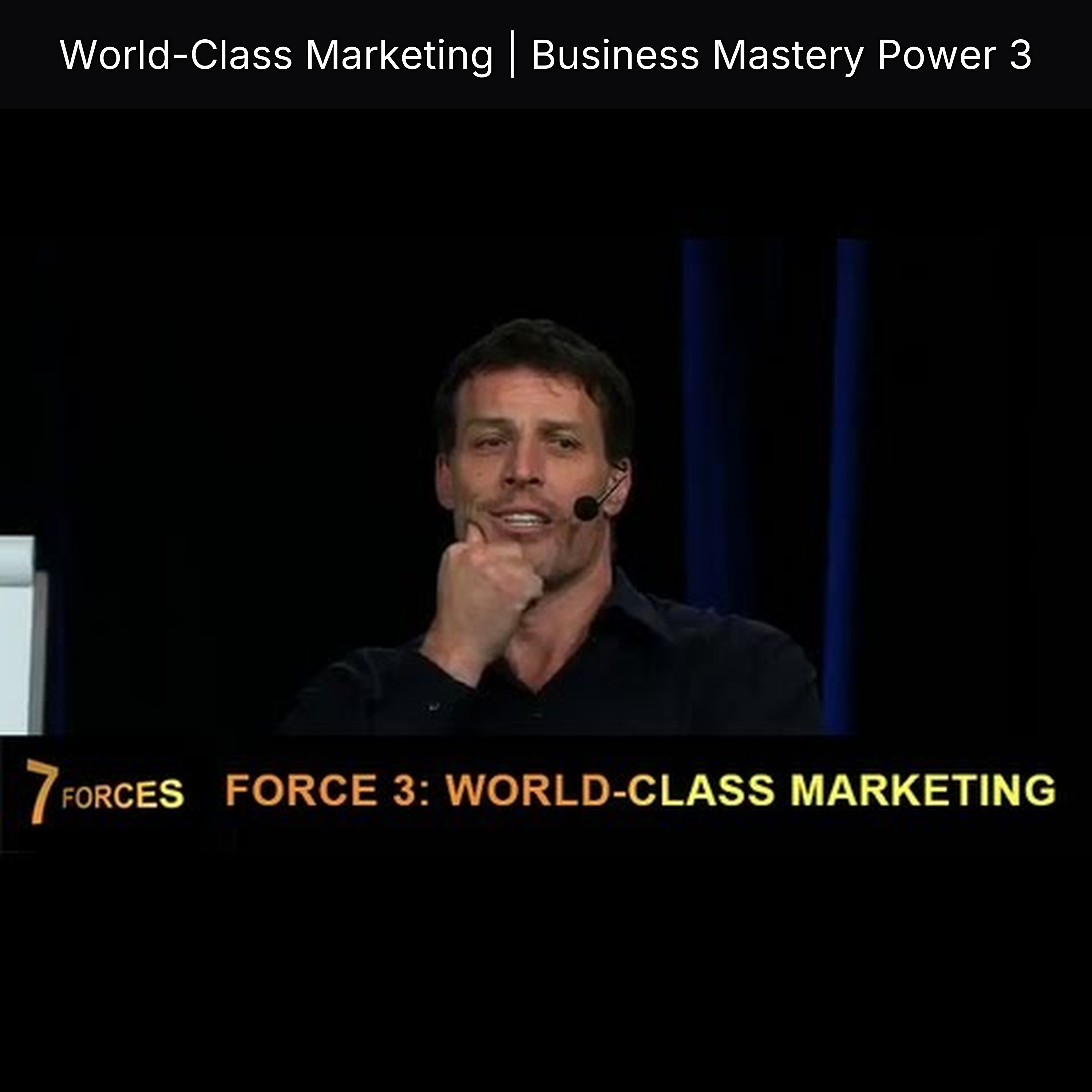 World-Class Marketing | Business Mastery Power 3