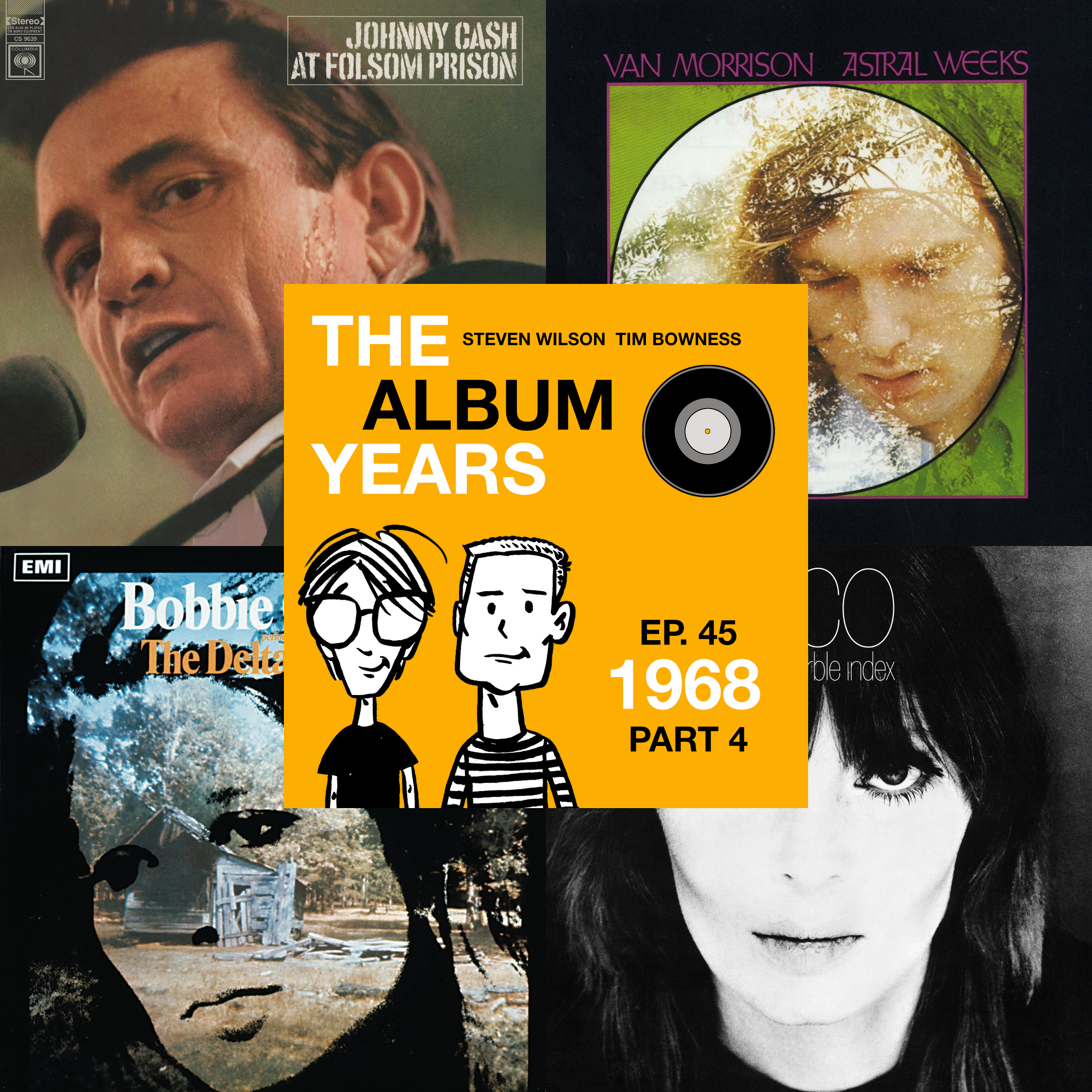 #45 (1968 Part 4) Van Morrison, Nico, The Velvet Underground & More!