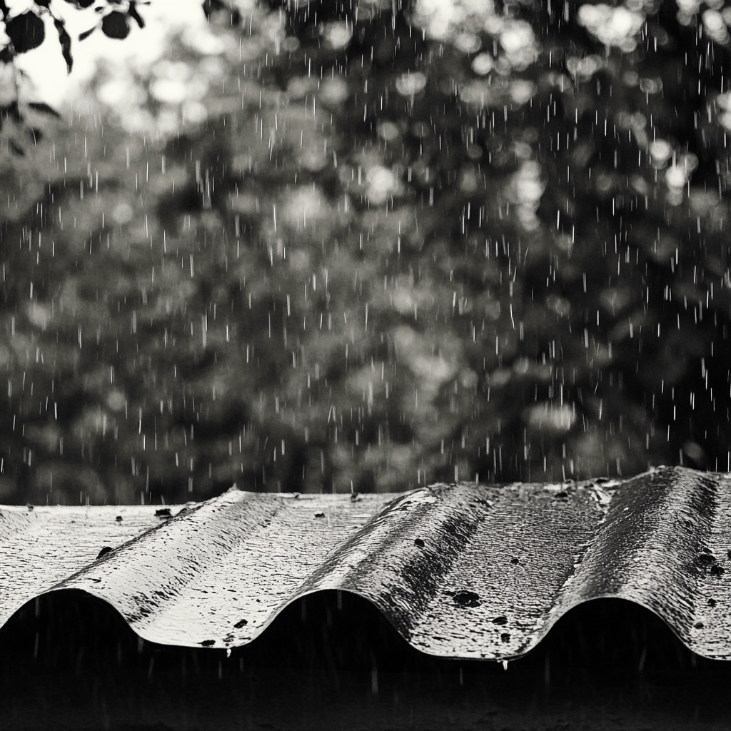 8 hours of hard rain on a metal roof (Rain Sleep Sounds) Rain Sounds for Sleeping. Rainfall.lluvia