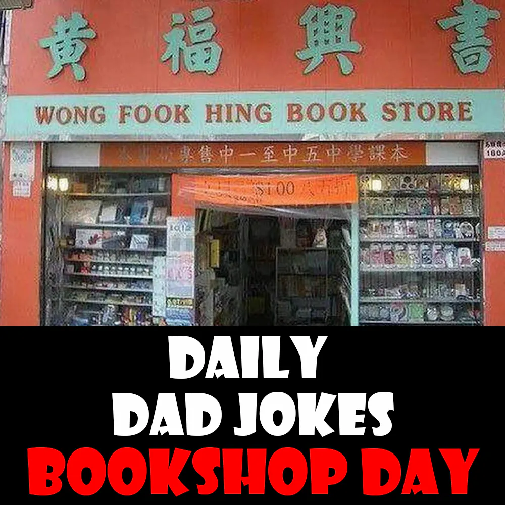 National Bookshop Day! Jokes to thumb through! 10 October 2026