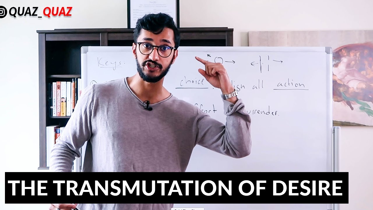 Stop Wanting And Needing: INTEND instead and watch what happens (Warning: Lifechanging) | Quazi Johir