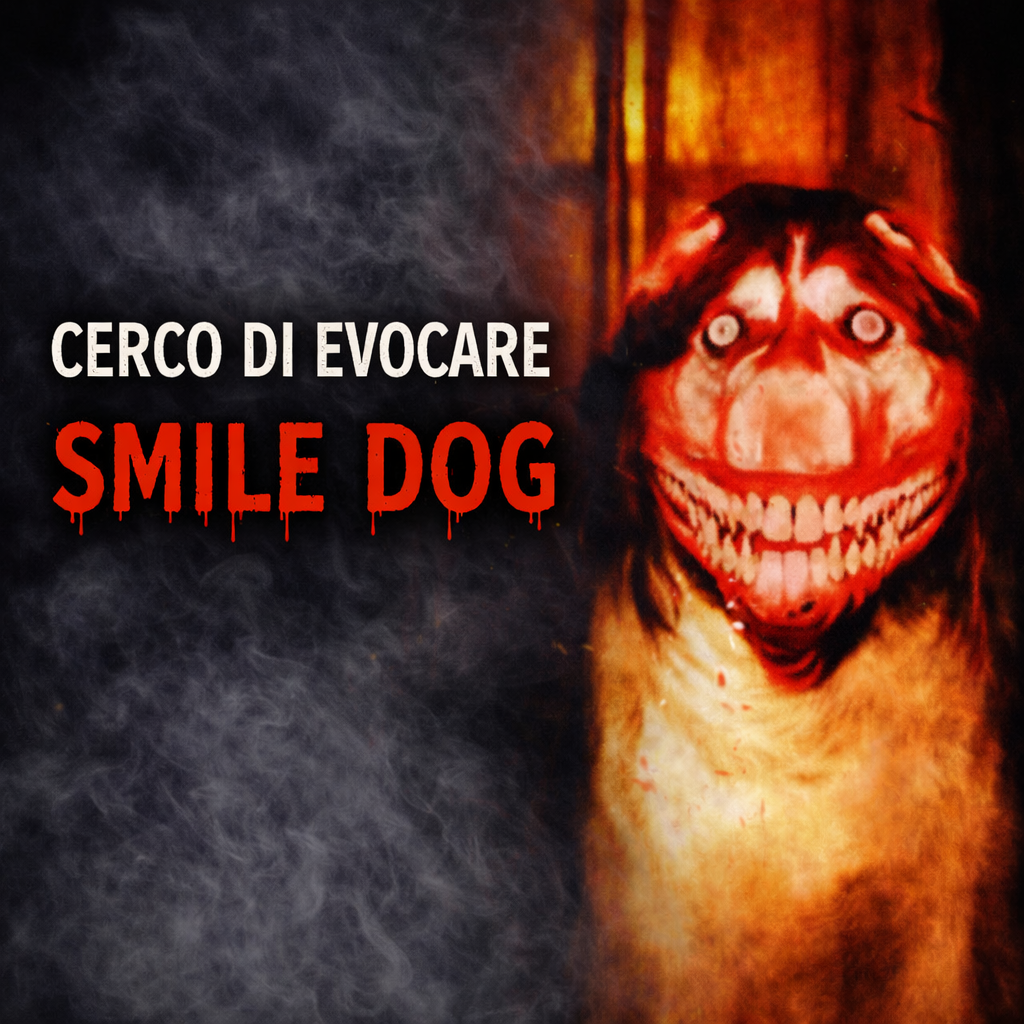 Rituale paranormale di Smile Dog - Fisso la foto per 10 minuti e ATTENDO