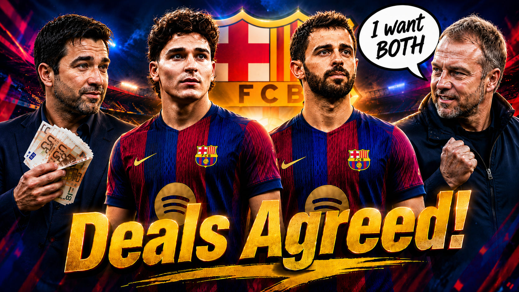 💣 Barcelona In Advance Negotiations For BOTH Julian Alvarez AND Bernardo Silva🤯| €100m Bid For Alvarez ✅ episode artwork