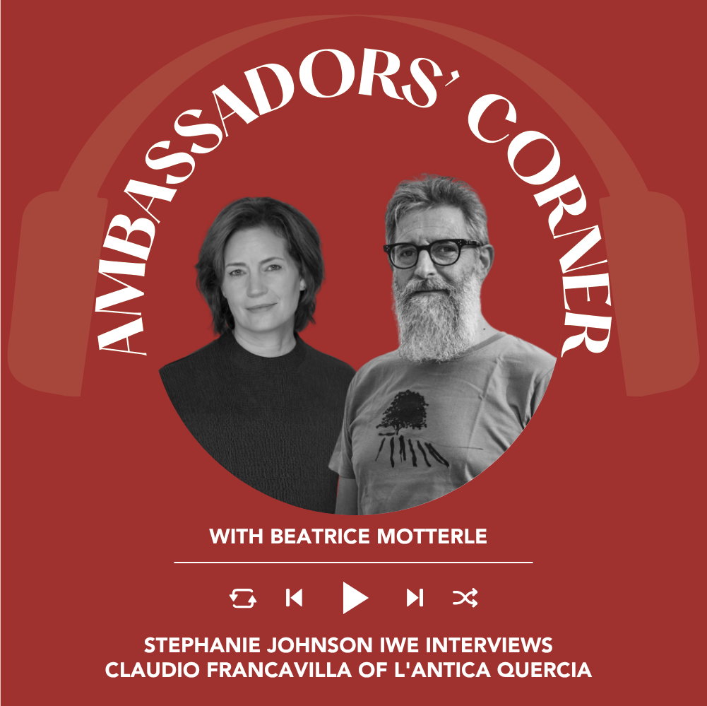 What Makes Great Prosecco? Stephanie Johnson IWE Interviews Claudio Francavilla of L'Antica Quercia | Clubhouse Ambassadors' Corner