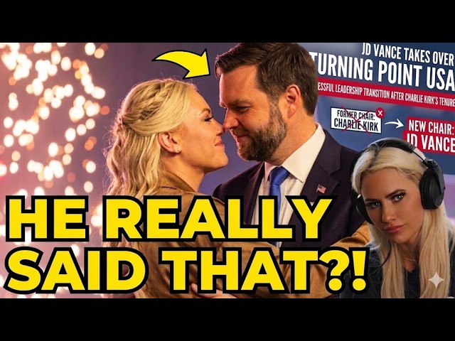 🚨WTF: JD Vance: Replacing Charlie Kirk?!
