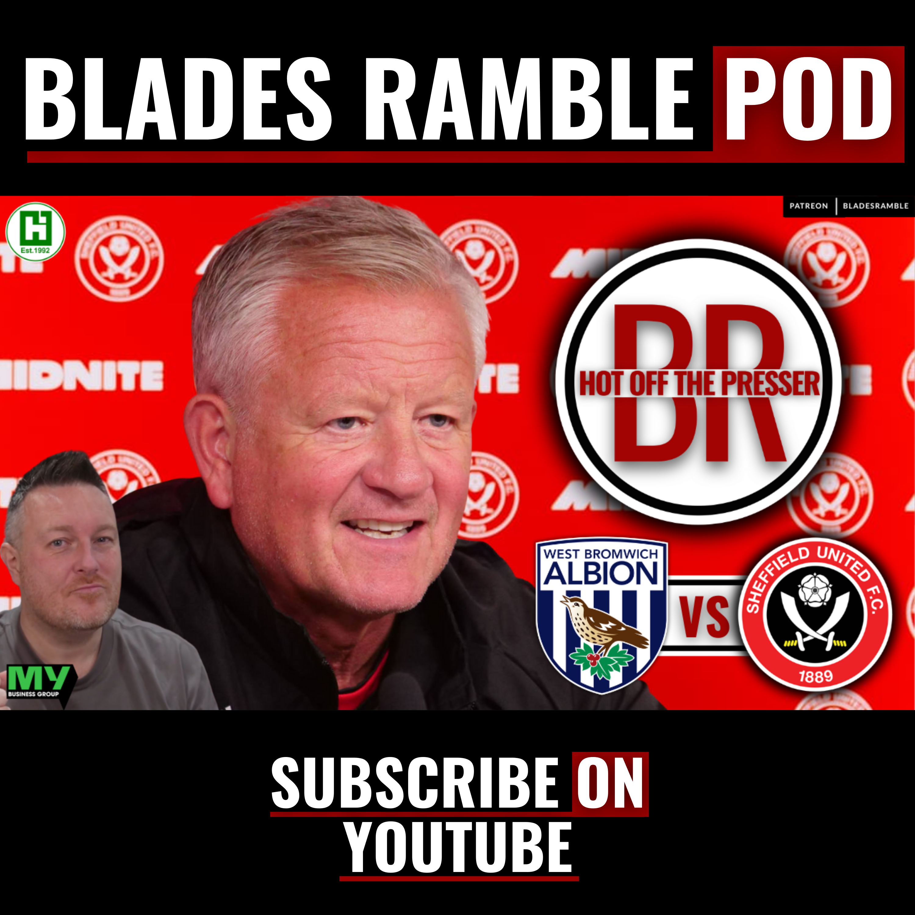 🗞️ HOT OFF THE PRESSER | WEST BROM vs SHEFFIELD UNITED 🗞️