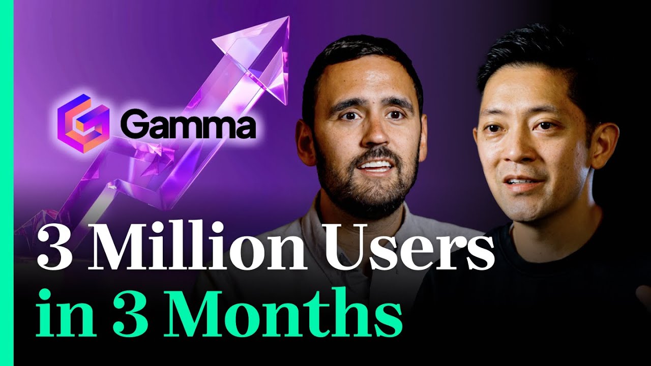 How we Gained 3 Million Users in Just 3 Months! | Gamma CEO Grant Lee & Jon Noronha | EO episode artwork