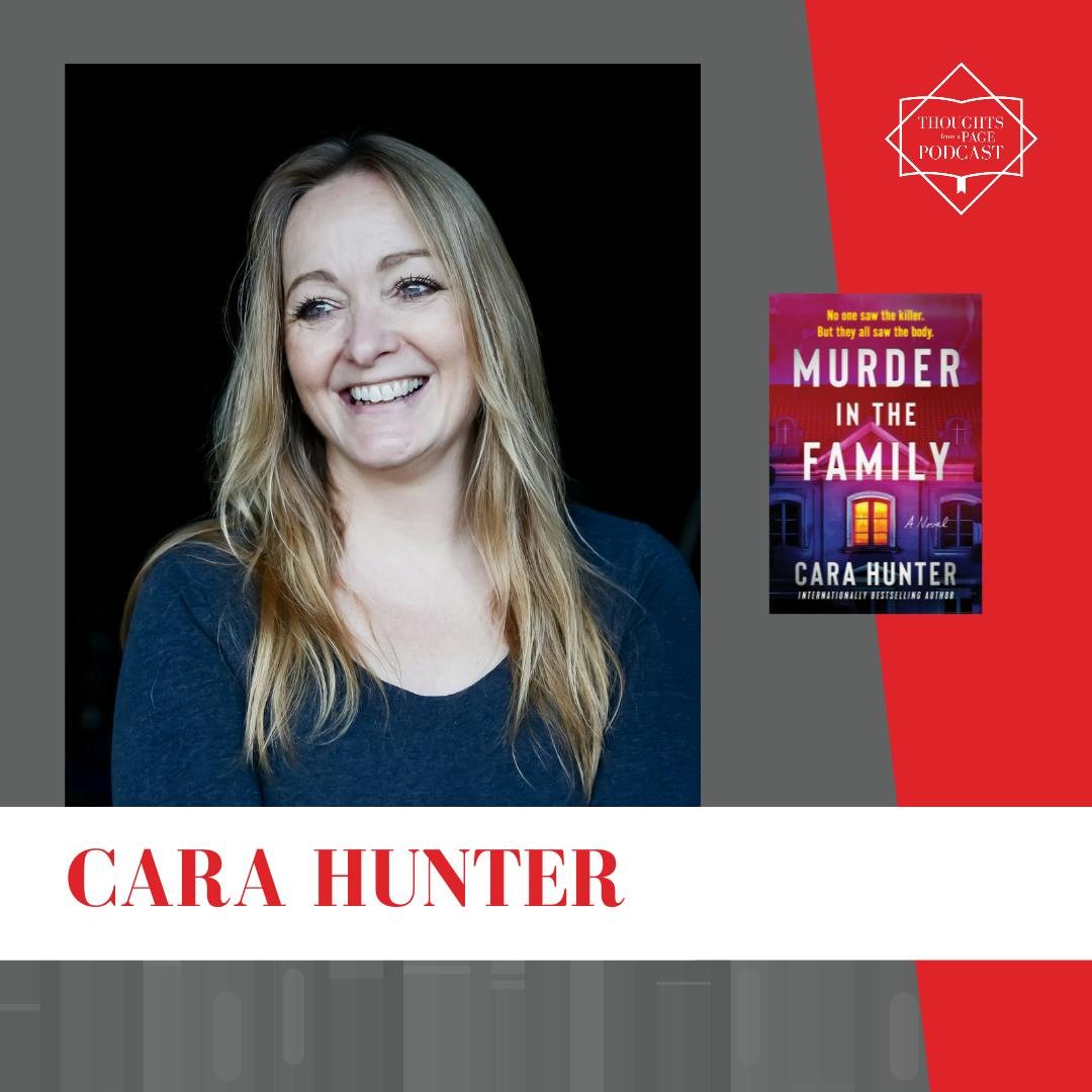 Interview with Cara Hunter - MURDER IN THE FAMILY