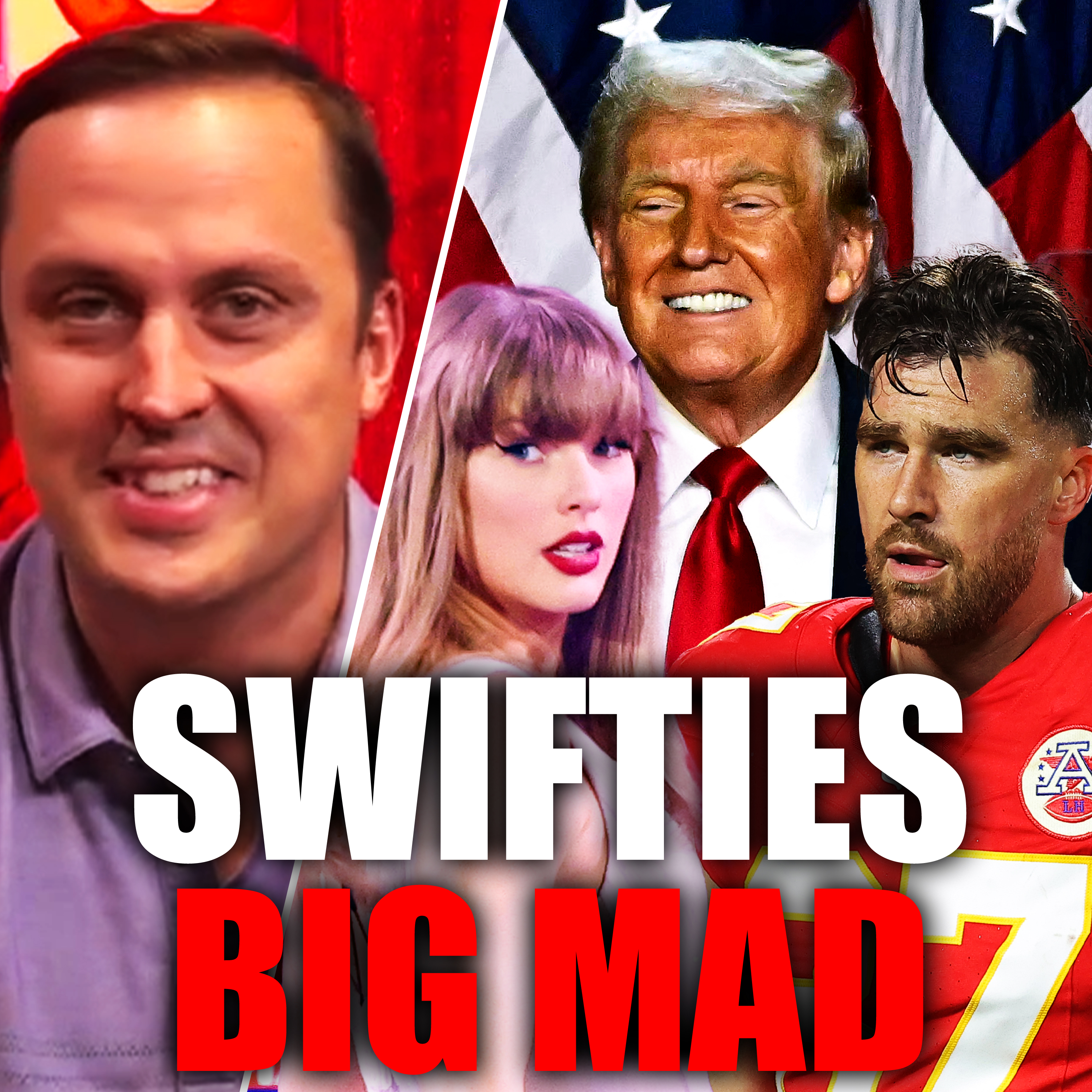 Swifties MAD At Travis Kelce Following Donald Trump Winning Presidency + Kelly in Vegas | episode artwork