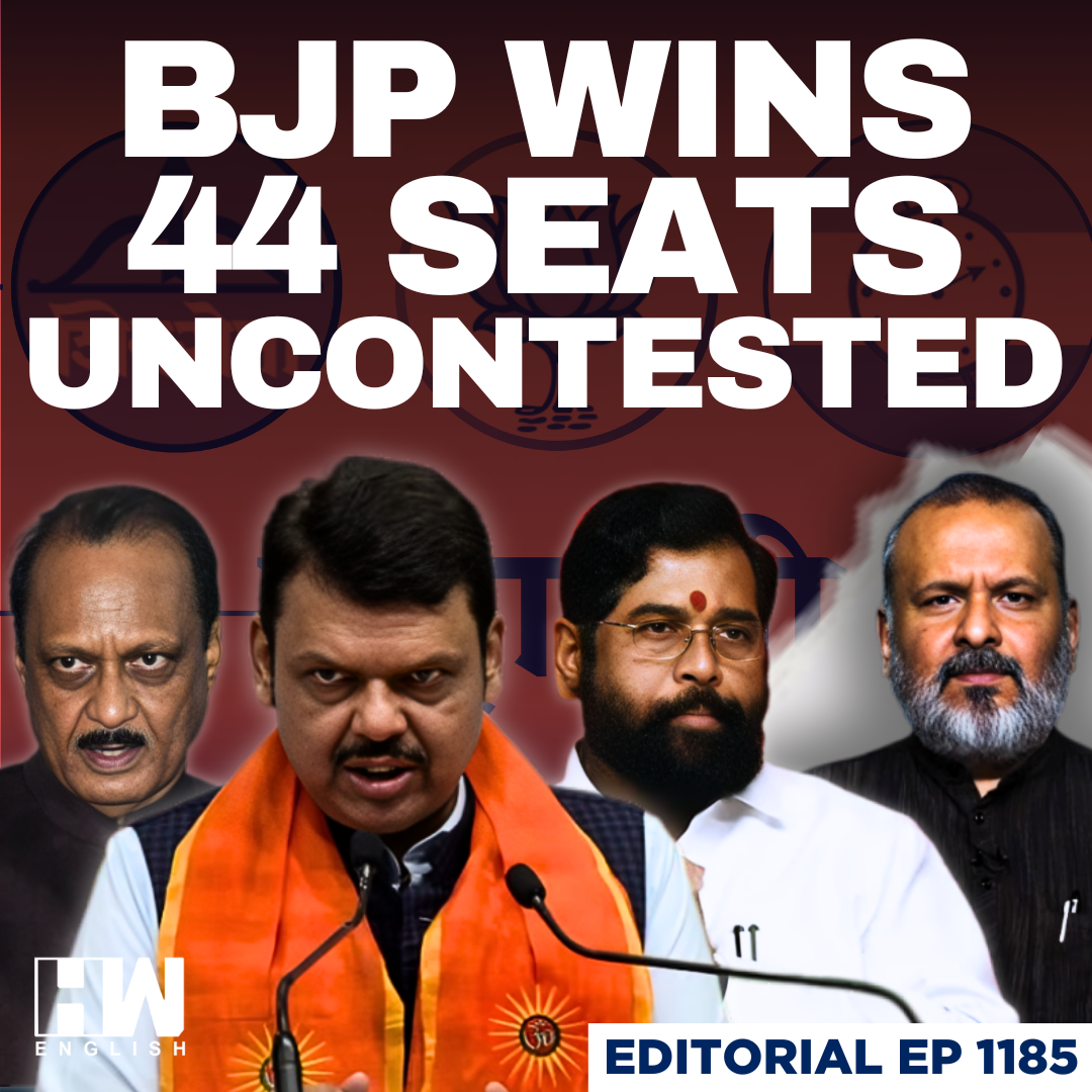 Editorial With Sujit Nair | Mahayuti's 68 Candidates Elected Unopposed | Municipal Elections | BJP
