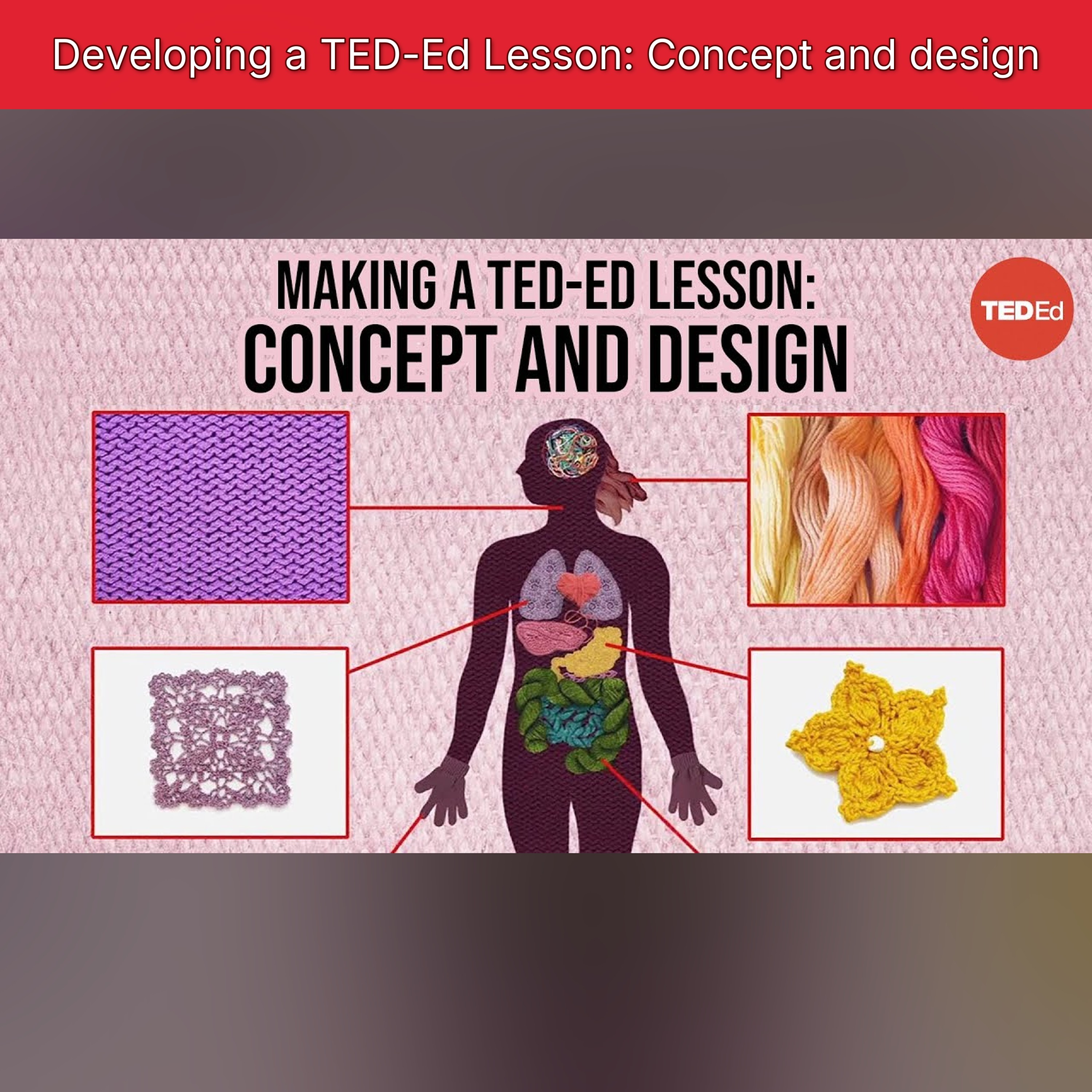 Developing a TED-Ed Lesson: Concept and design episode artwork