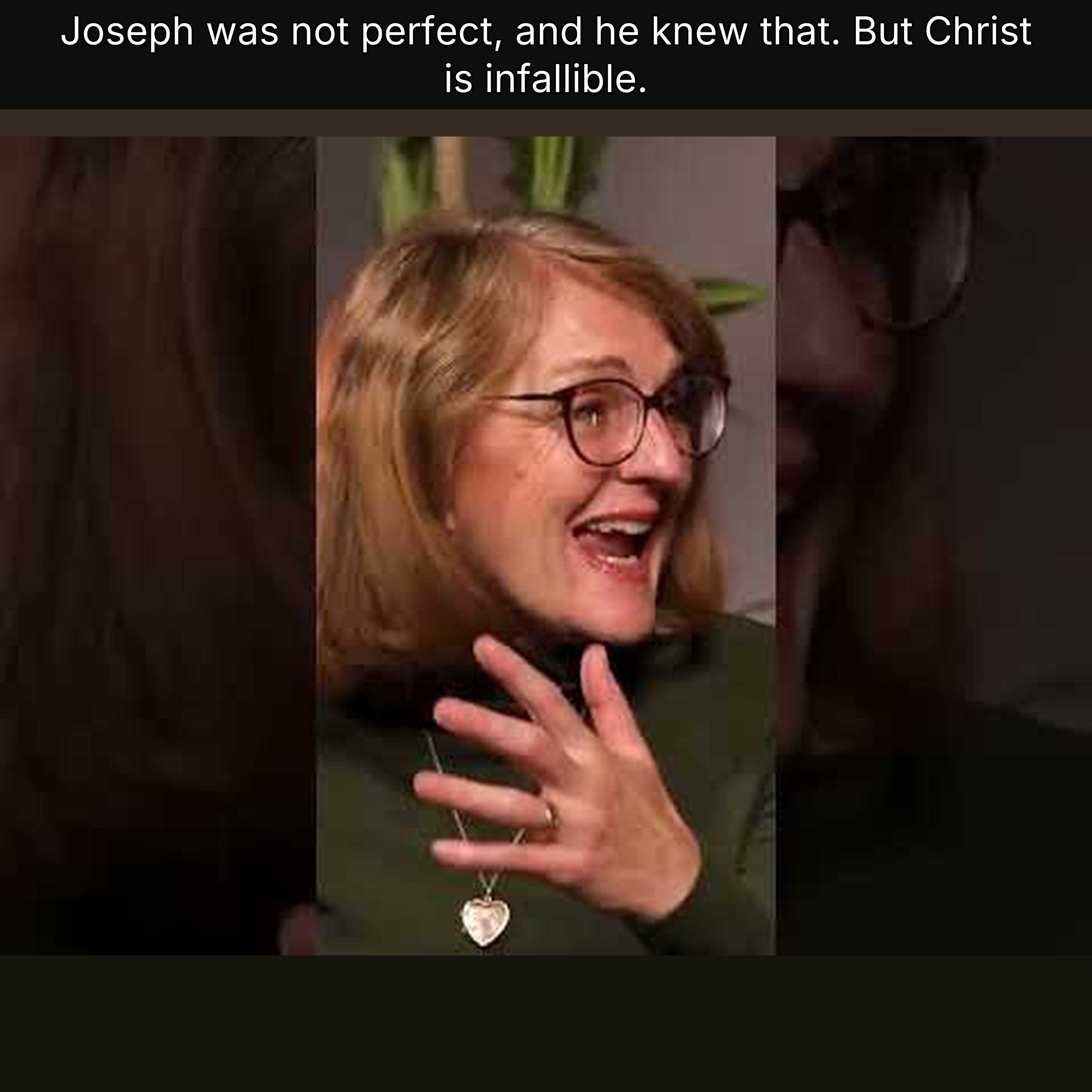 Joseph was not perfect, and he knew that. But Christ is infallible. episode artwork