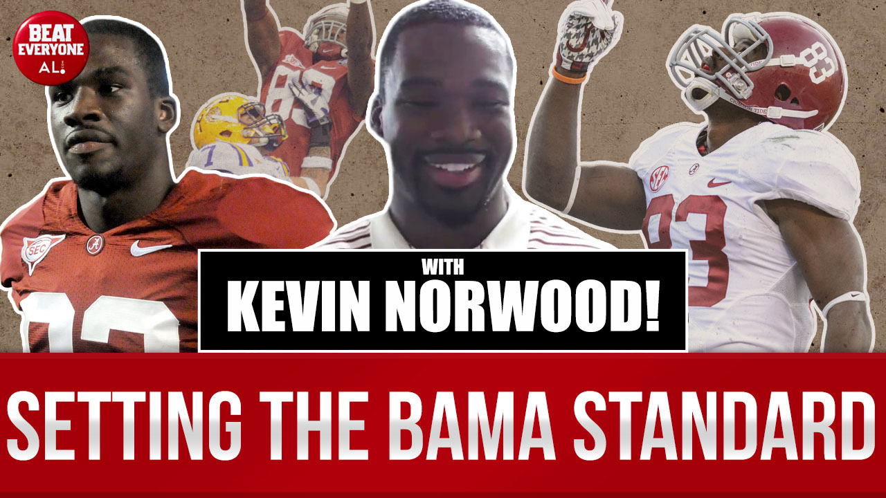 How we set the BAMA STANDARD 💪 The most CLUTCH player in Alabama history? w/ KEVIN NORWOOD! episode artwork