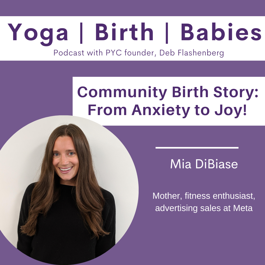 Community Birth Story: From Anxiety to Joy! with Mia DiBiase episode artwork