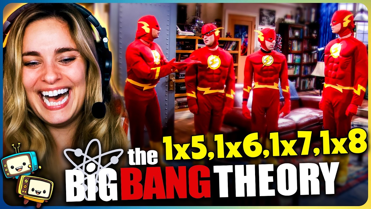 THE BIG BANG THEORY (2007) Season 1 Epsiodes 1x5, 1x6, 1x7, & 1x8 Reaction! | First Time Watch! episode artwork