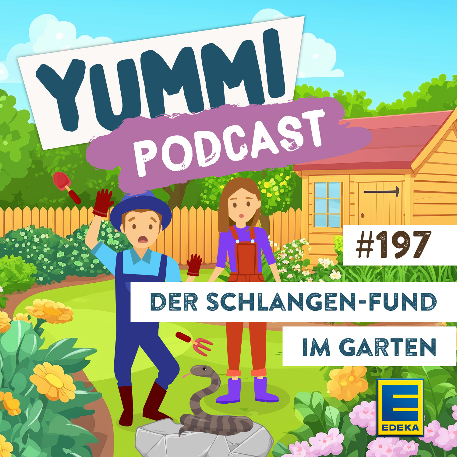 Cover: Der Schlangen-Fund im Garten