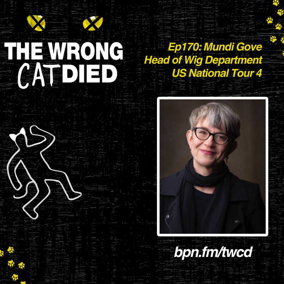 Ep170 - Mundi Gove, Head of Wig Department on US National Tour 4 episode artwork