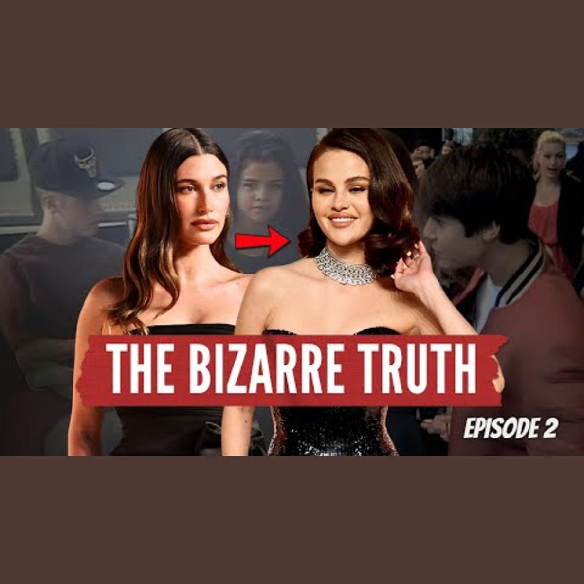Unraveling the Hailey Bieber, Justin, and Selena Gomez Saga episode artwork
