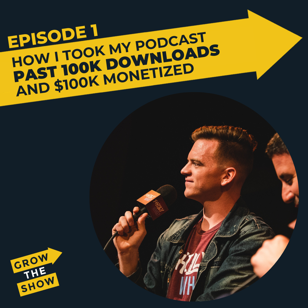 How I Grew My Podcast to 100k Downloads and $100k Monetized