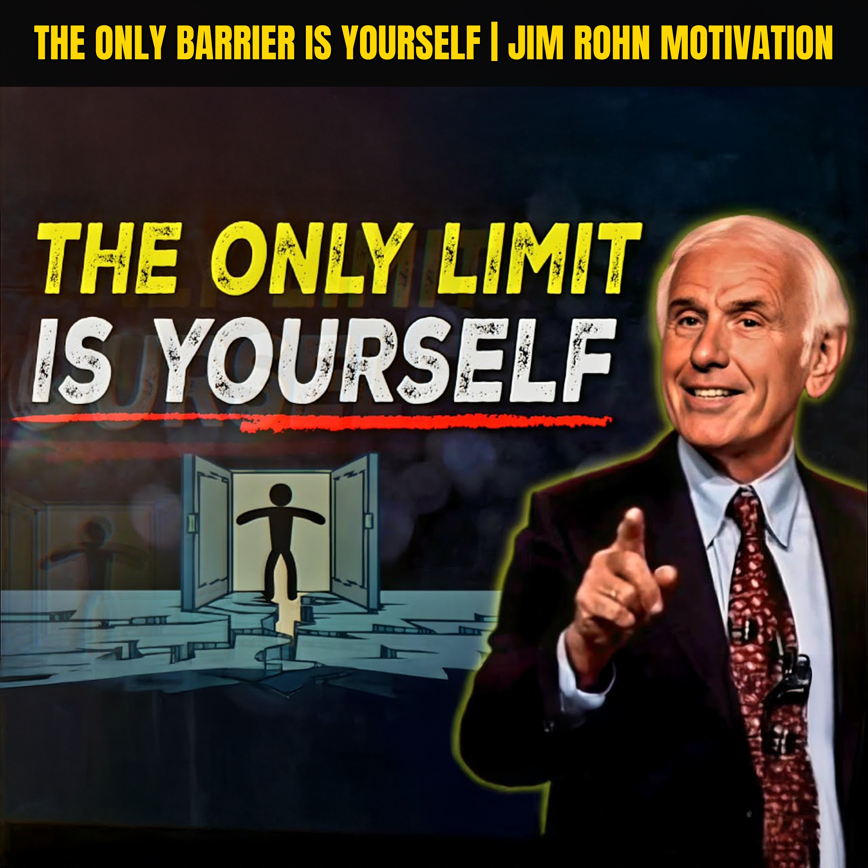 The Only Barrier is Yourself | Jim Rohn Motivation