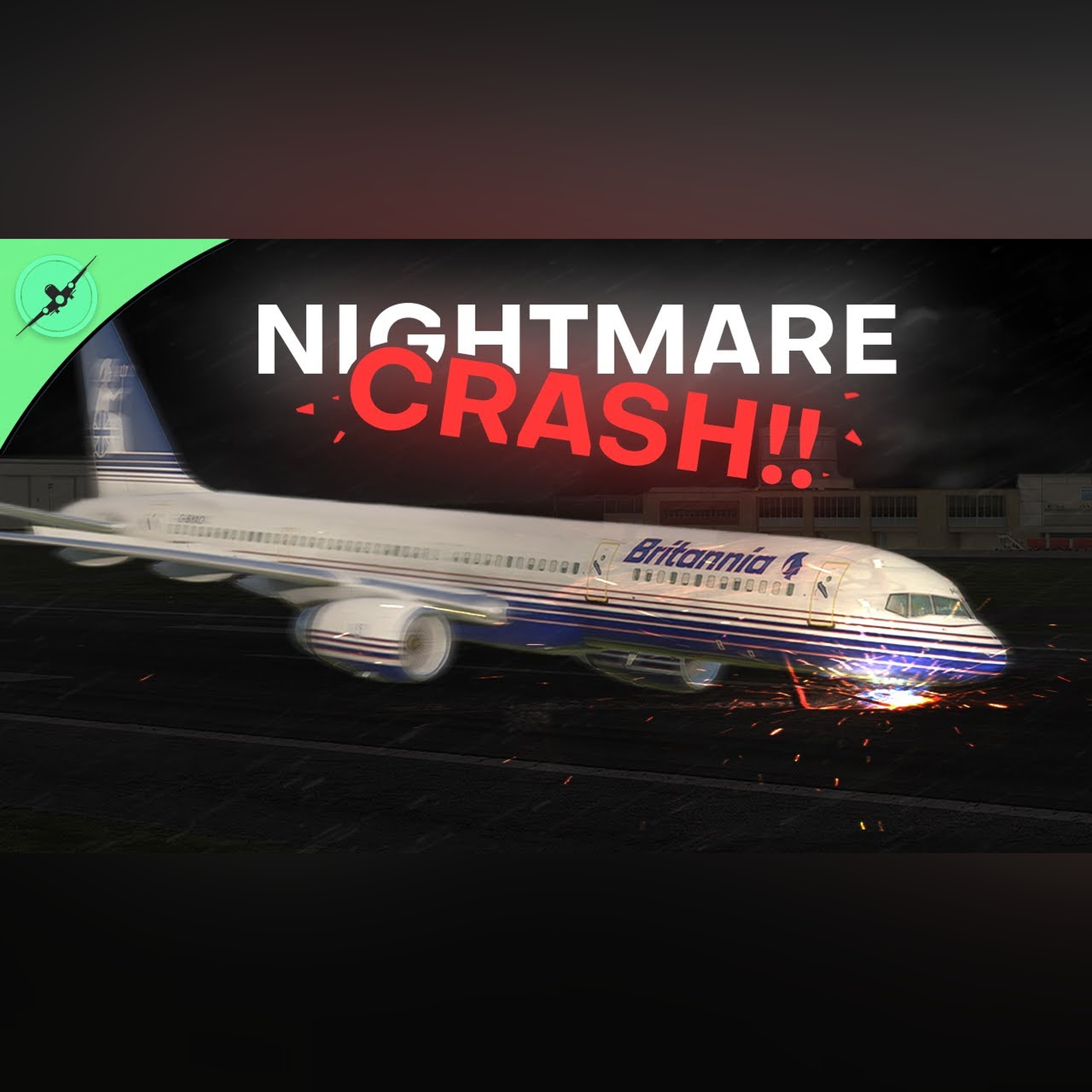 STORMY landing - what went wrong? | Britannia 226A