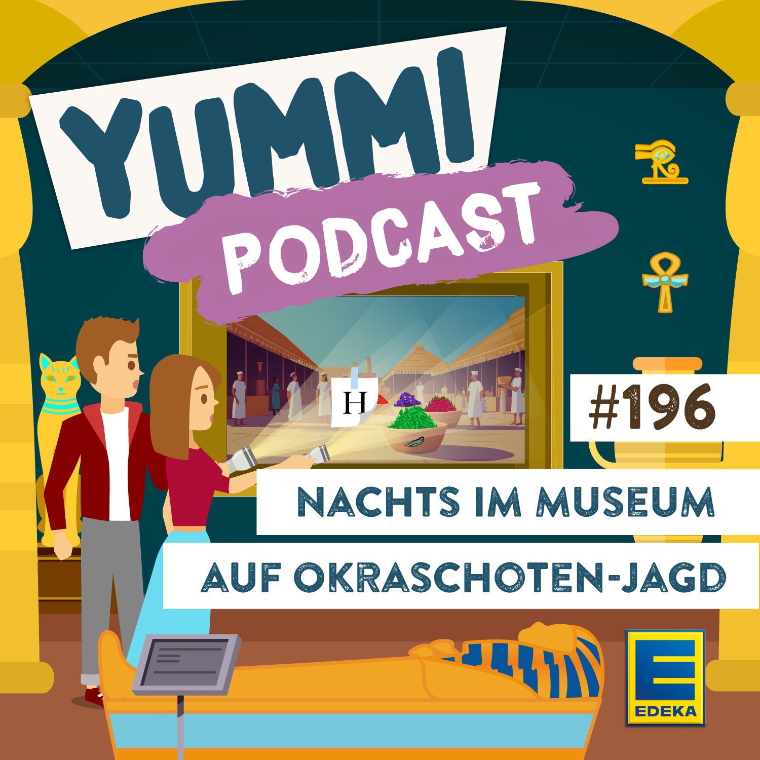 Cover: Nachts im Museum auf Okraschoten-Jagd