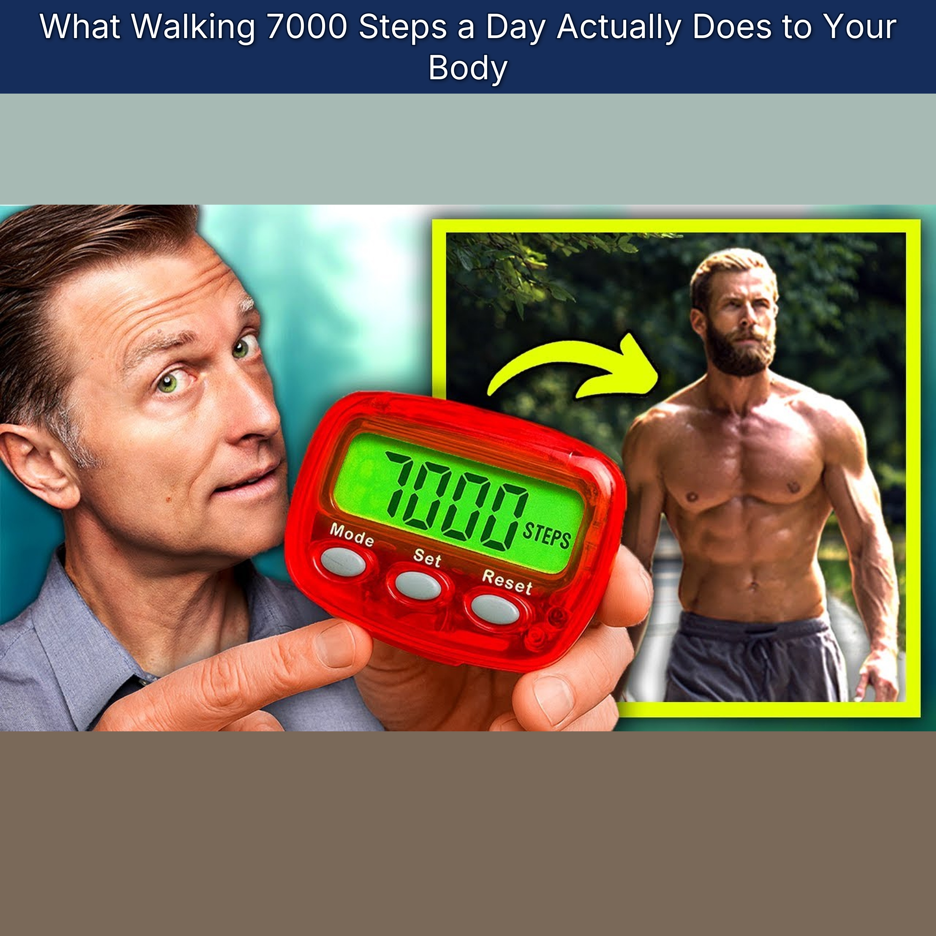 What Walking 7000 Steps a Day Actually Does to Your Body