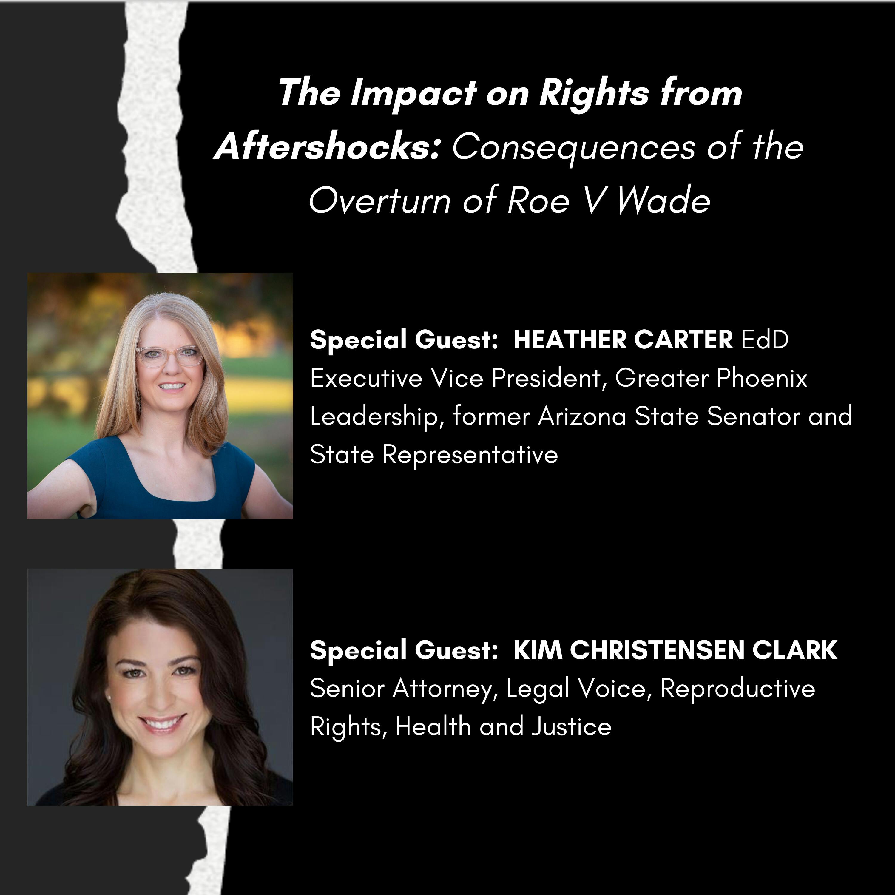 The Impact on Rights from Aftershocks: Consequences of the Overturn of Roe v Wade