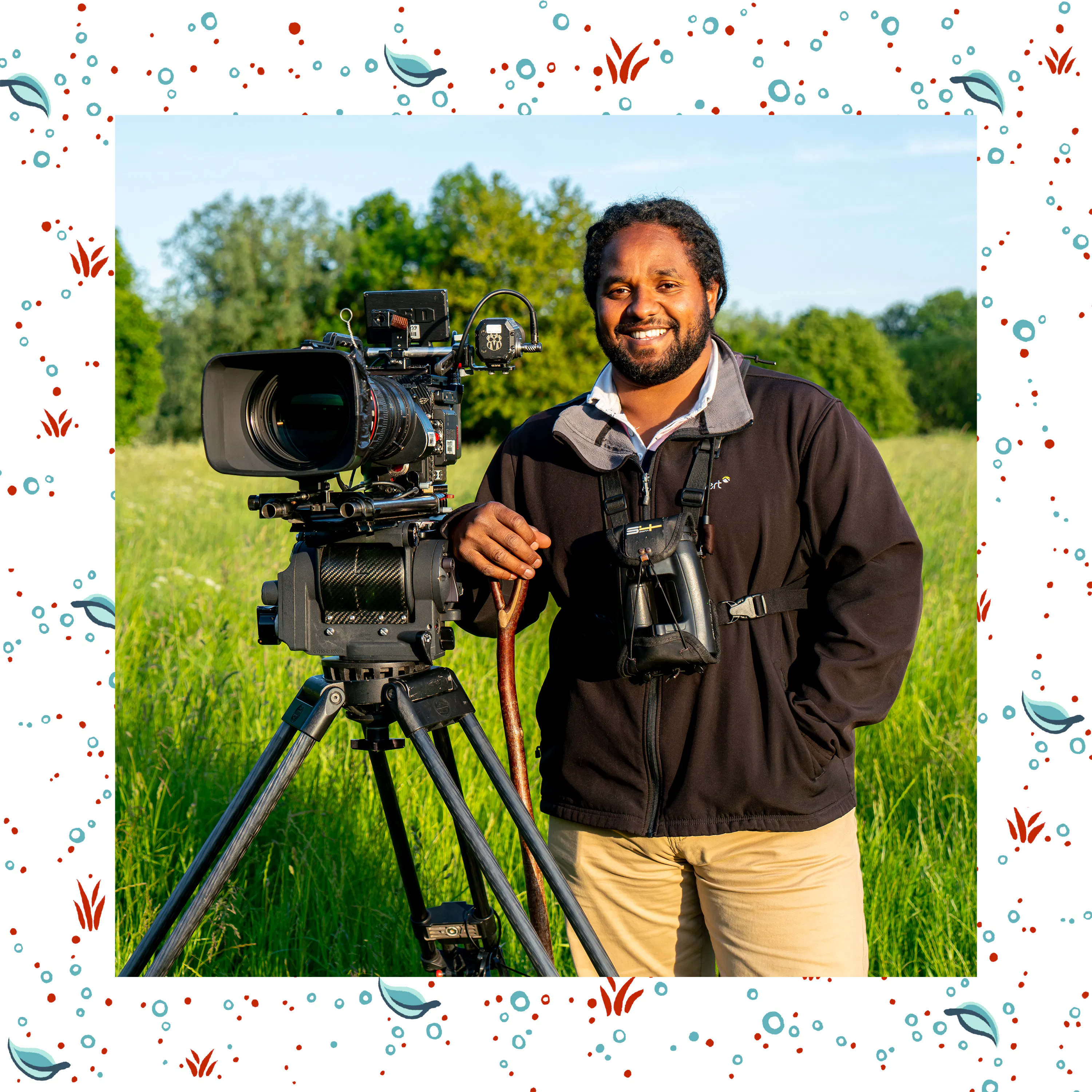 Telling wild stories, with Hamza Yassin episode artwork