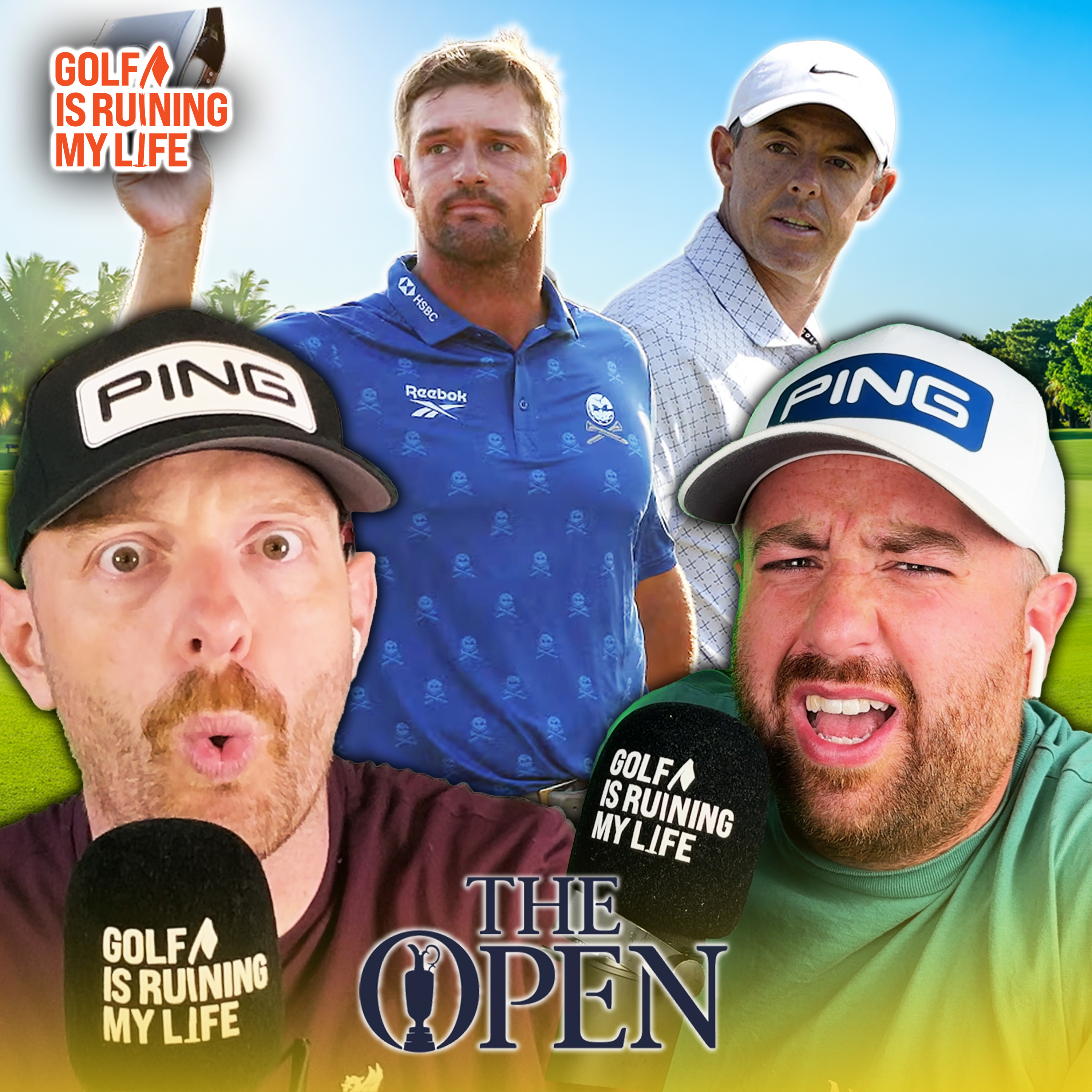 SATURDAY at THE OPEN // Team Bryson Or Team Rory? episode artwork