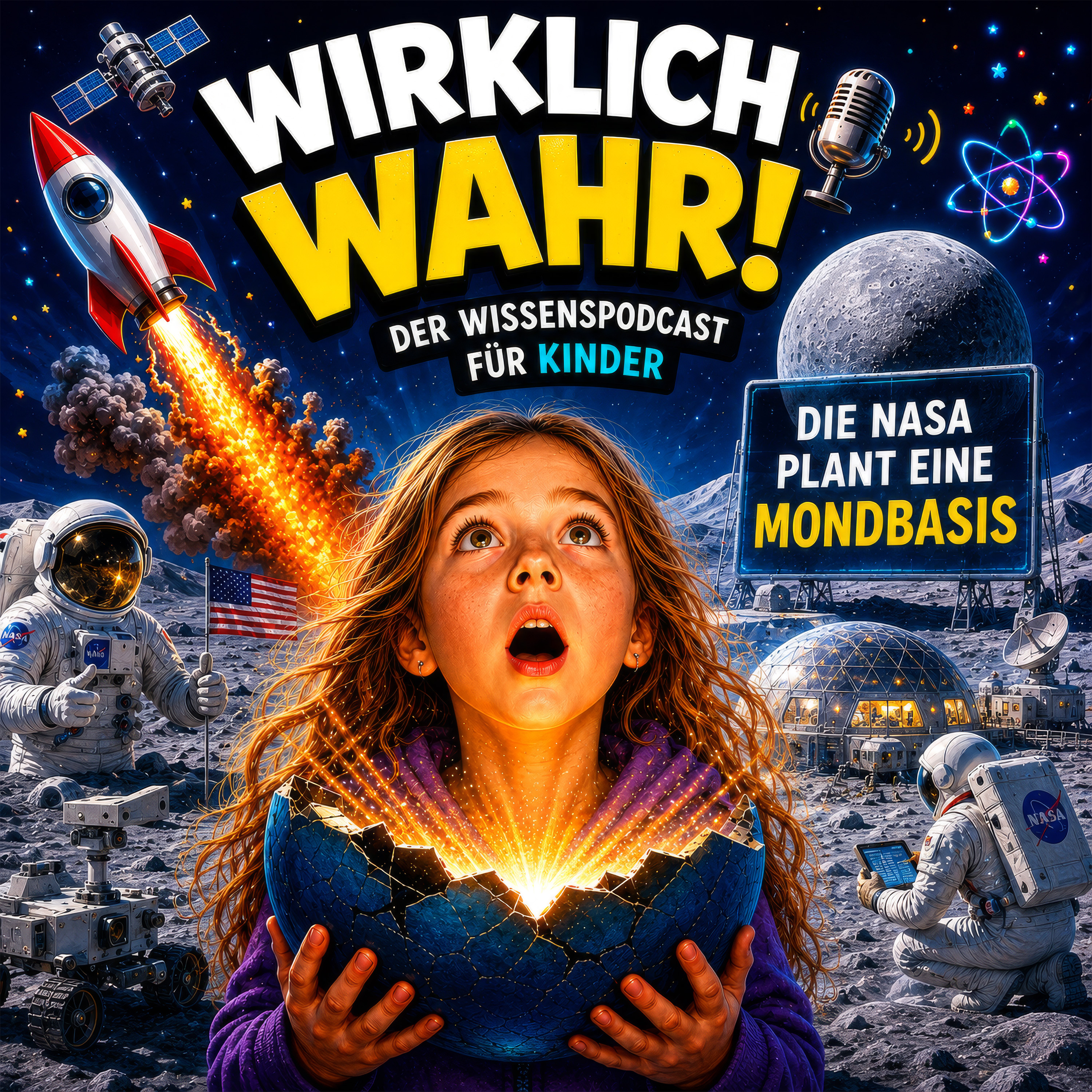 Die NASA plant eine Mondbasis am Mond-Südpol
